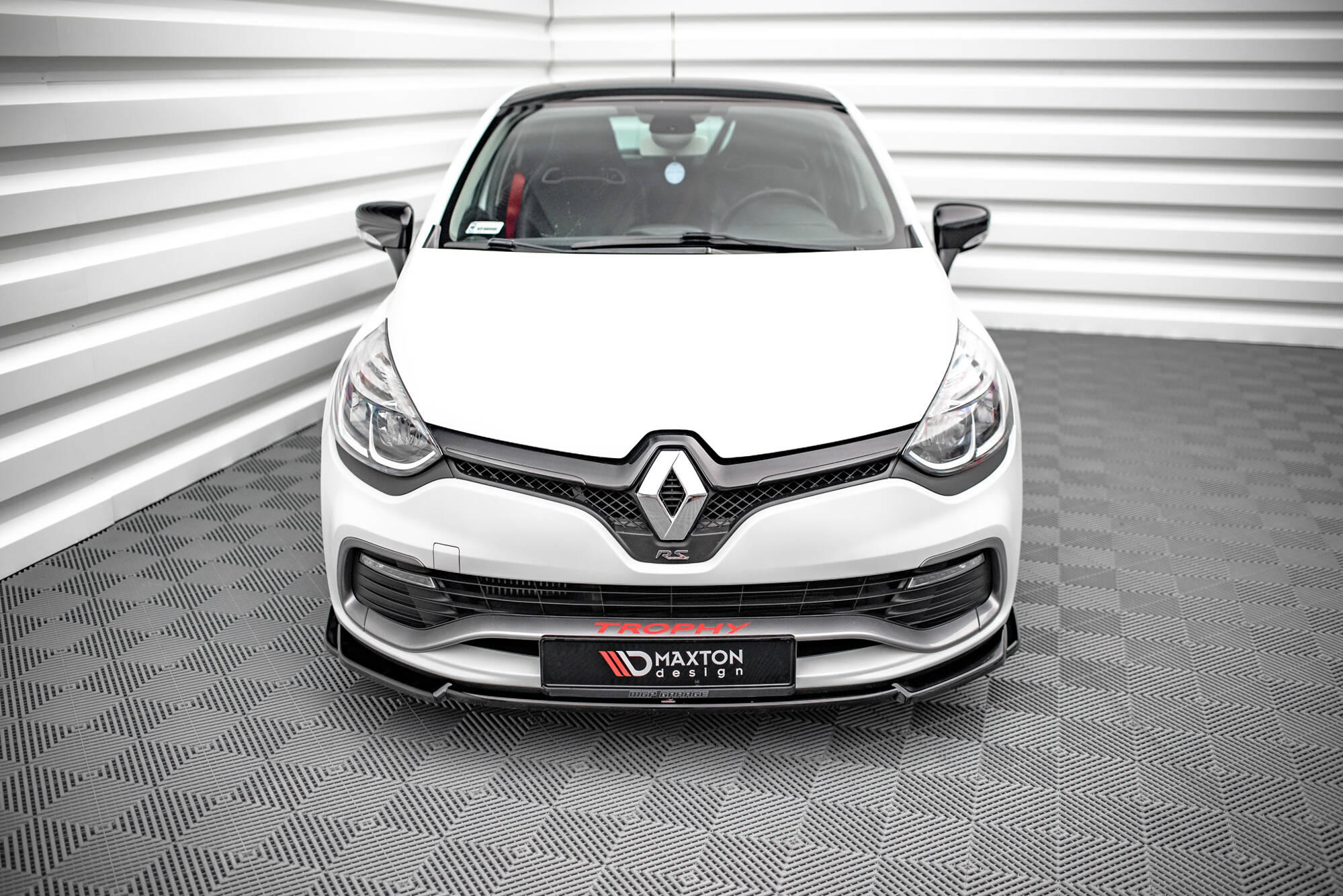 Maxton Design - Frontlippe V2 für Renault Clio RS Mk4 - Aerowerk.