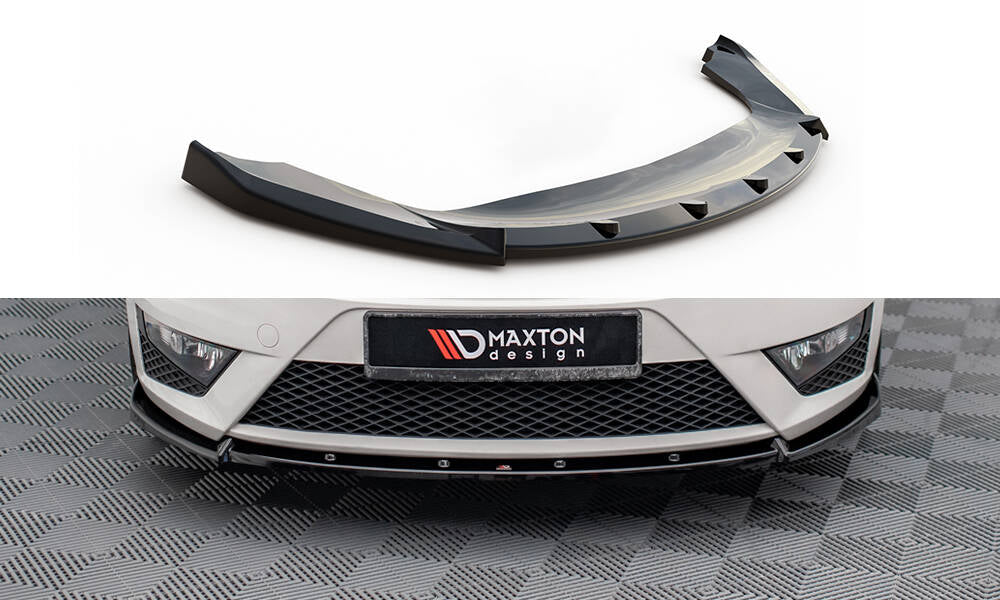Maxton Design - Frontlippe V2 für Seat Ibiza FR SC Mk4 Facelift - Aerowerk.