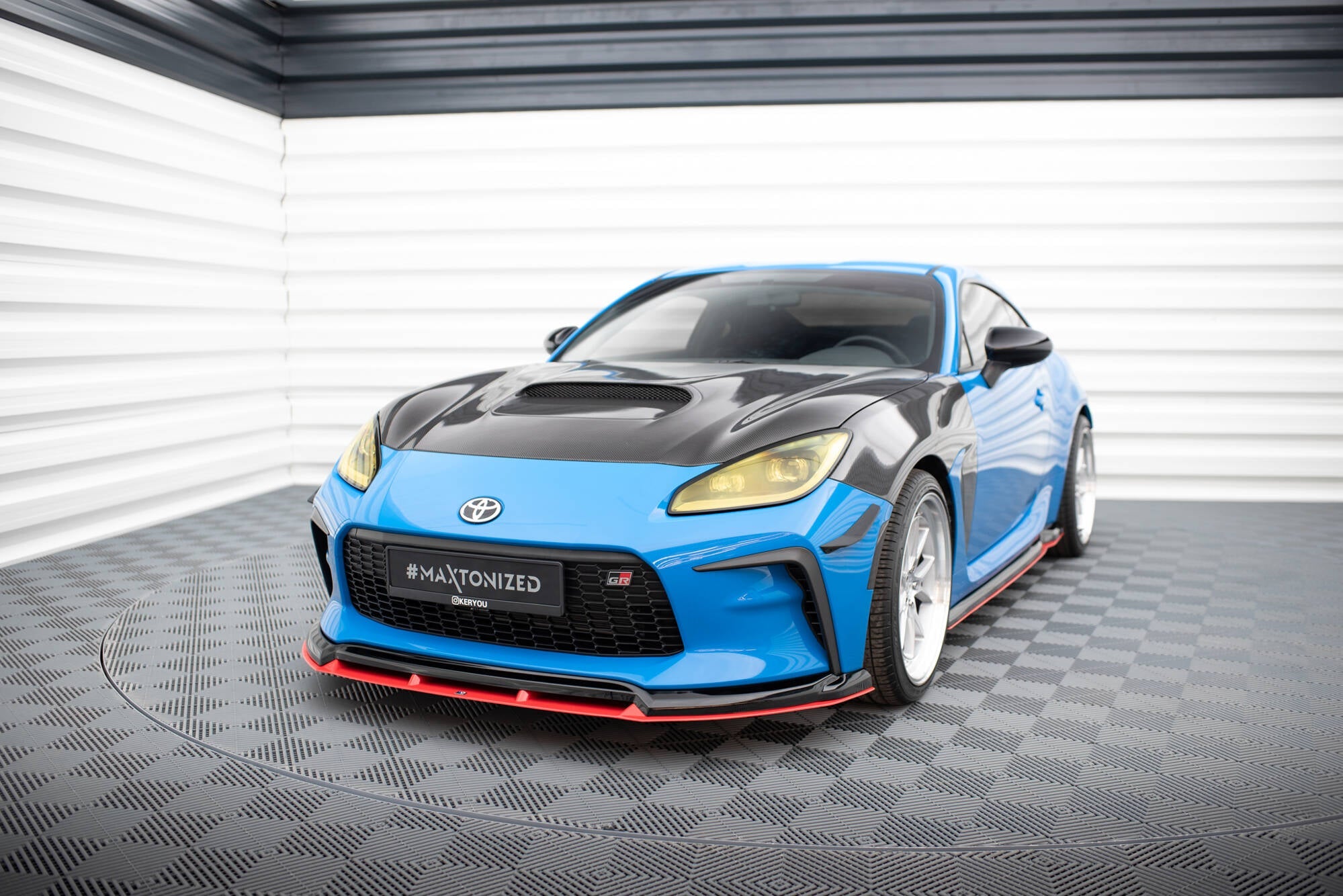 Maxton Design - Frontlippe V2 für Toyota GR86 Mk1 - Aerowerk.