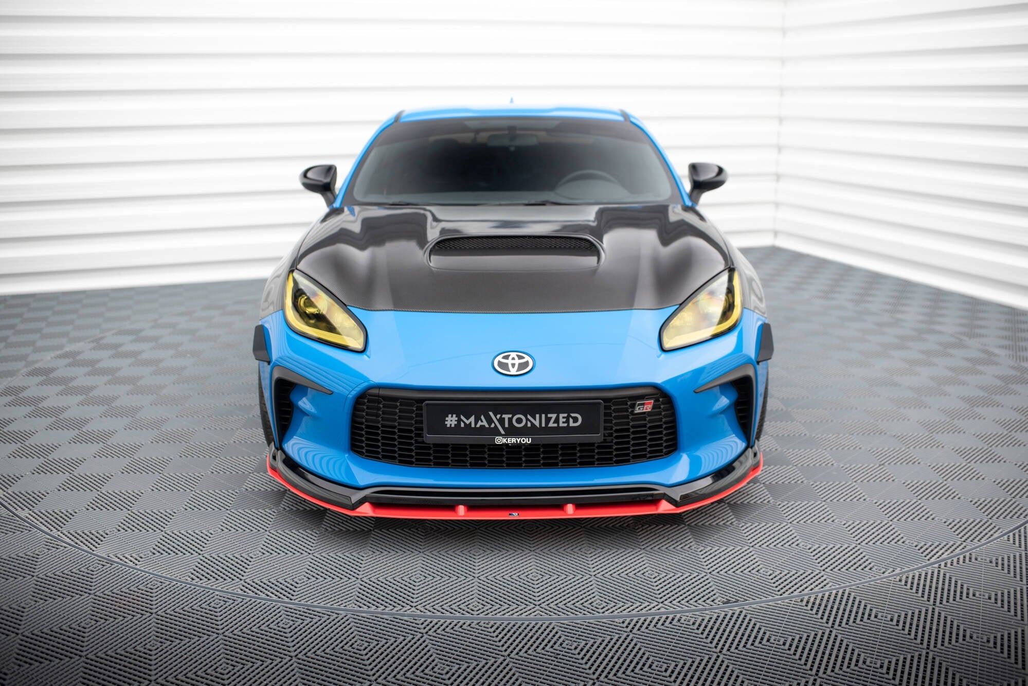 Maxton Design - Frontlippe V2 für Toyota GR86 Mk1 - Aerowerk.