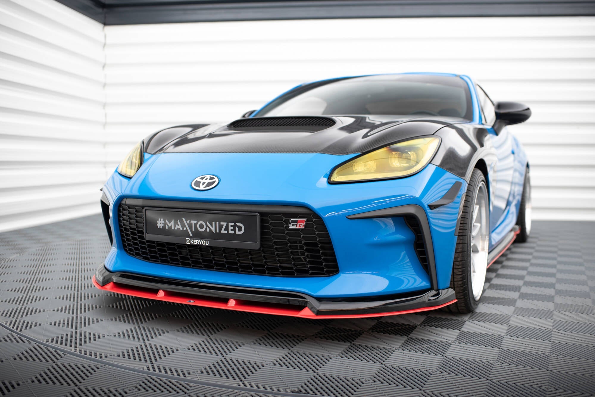 Maxton Design - Frontlippe V2 für Toyota GR86 Mk1 - Aerowerk.