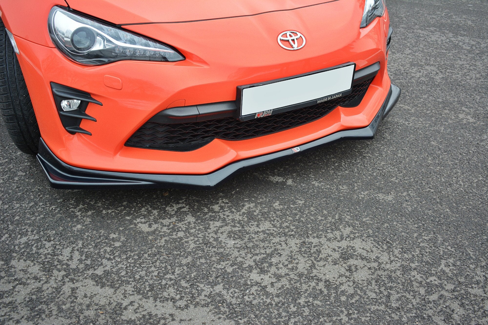 Maxton Design - Frontlippe V2 für Toyota GT86 Facelift - Aerowerk.