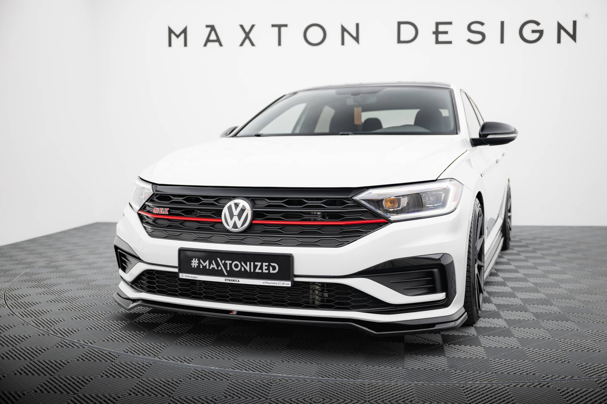 Maxton Design - Frontlippe V2 für Volkswagen Jetta GLI Mk7 - Aerowerk.