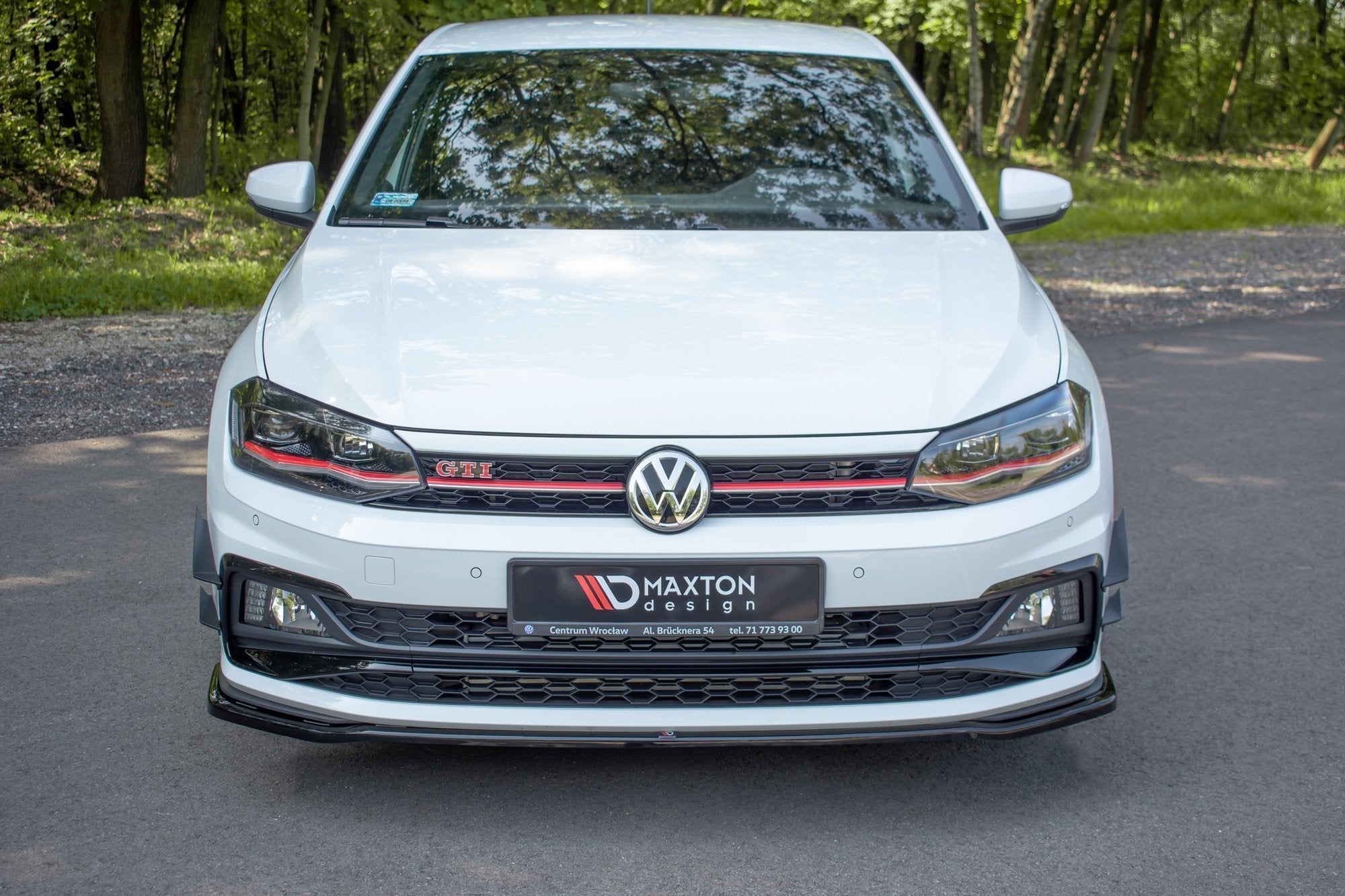 Maxton Design - Frontlippe V2 für Volkswagen Polo GTI / R - line Mk6 - Aerowerk.