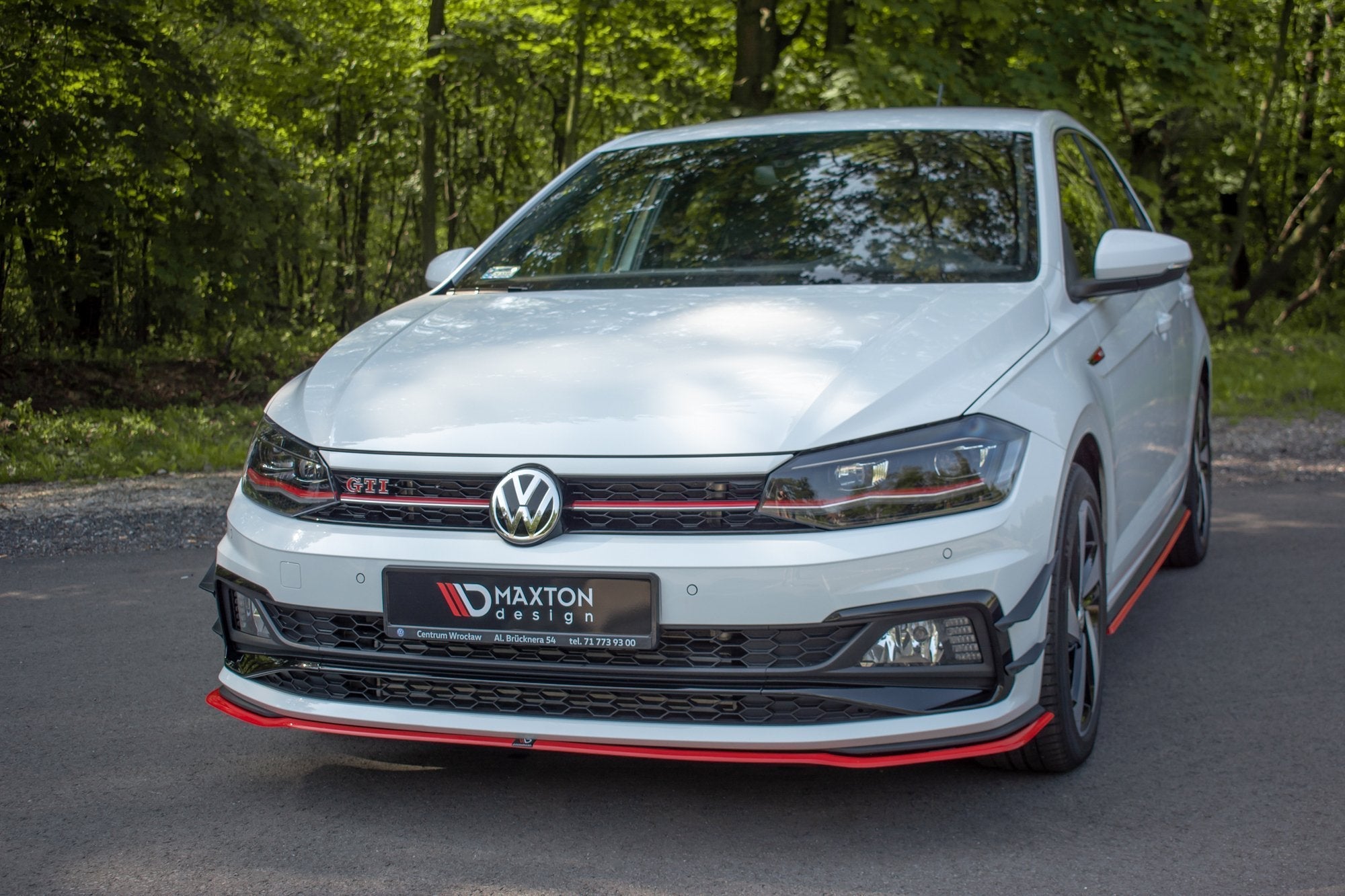 Maxton Design - Frontlippe V2 für Volkswagen Polo GTI / R - line Mk6 - Aerowerk.