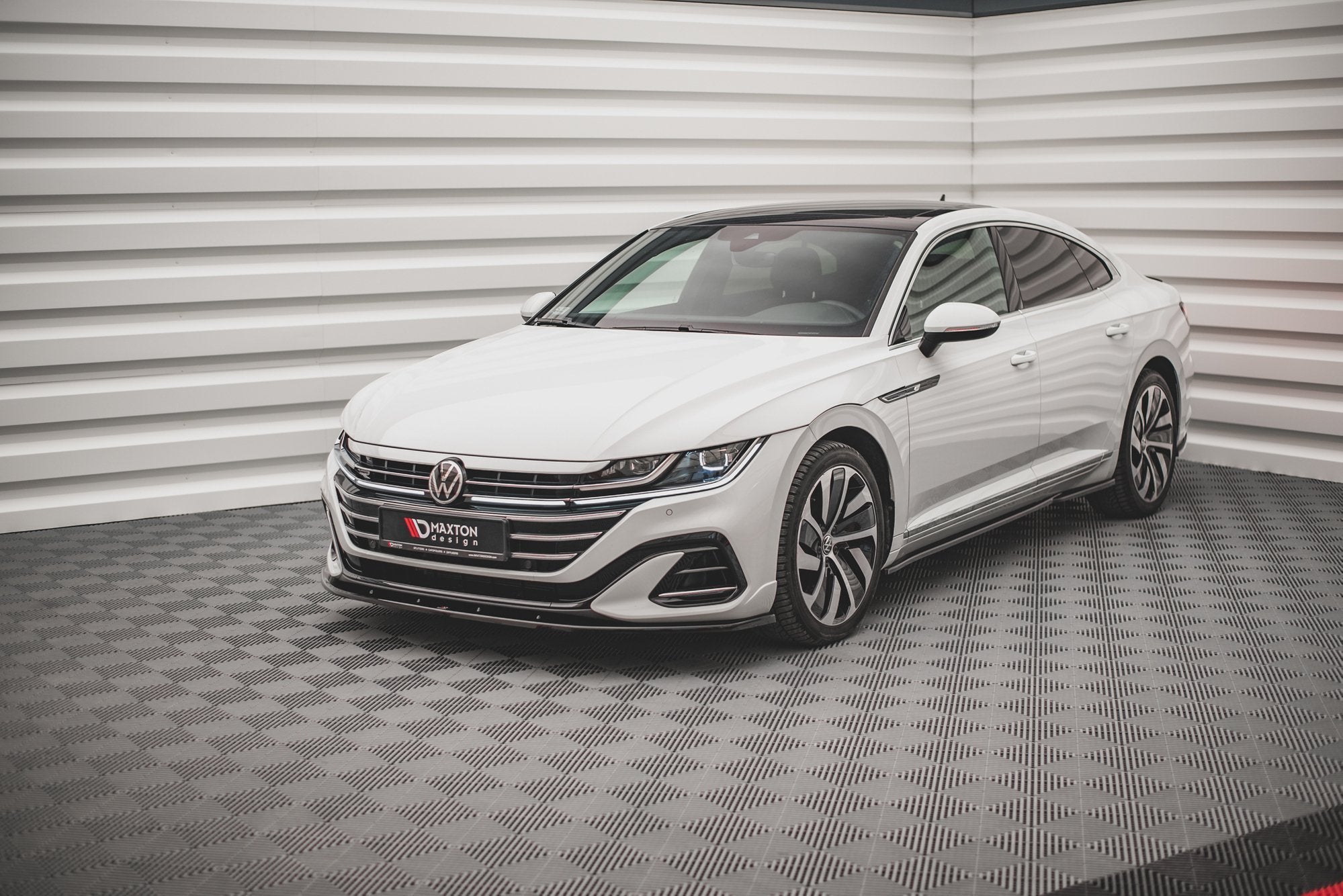 Maxton Design - Frontlippe V2 für VW Arteon R - Line Facelift - Aerowerk.