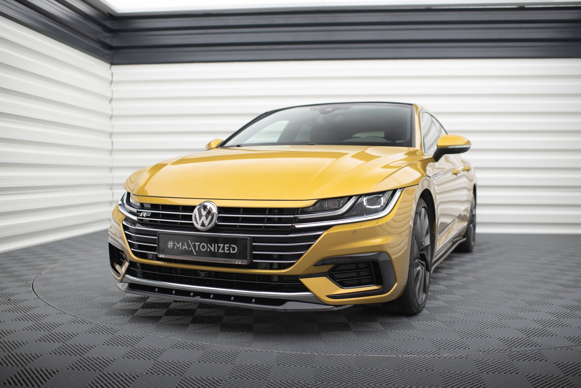Maxton Design - Frontlippe V2 für VW Arteon R - Line - Aerowerk.