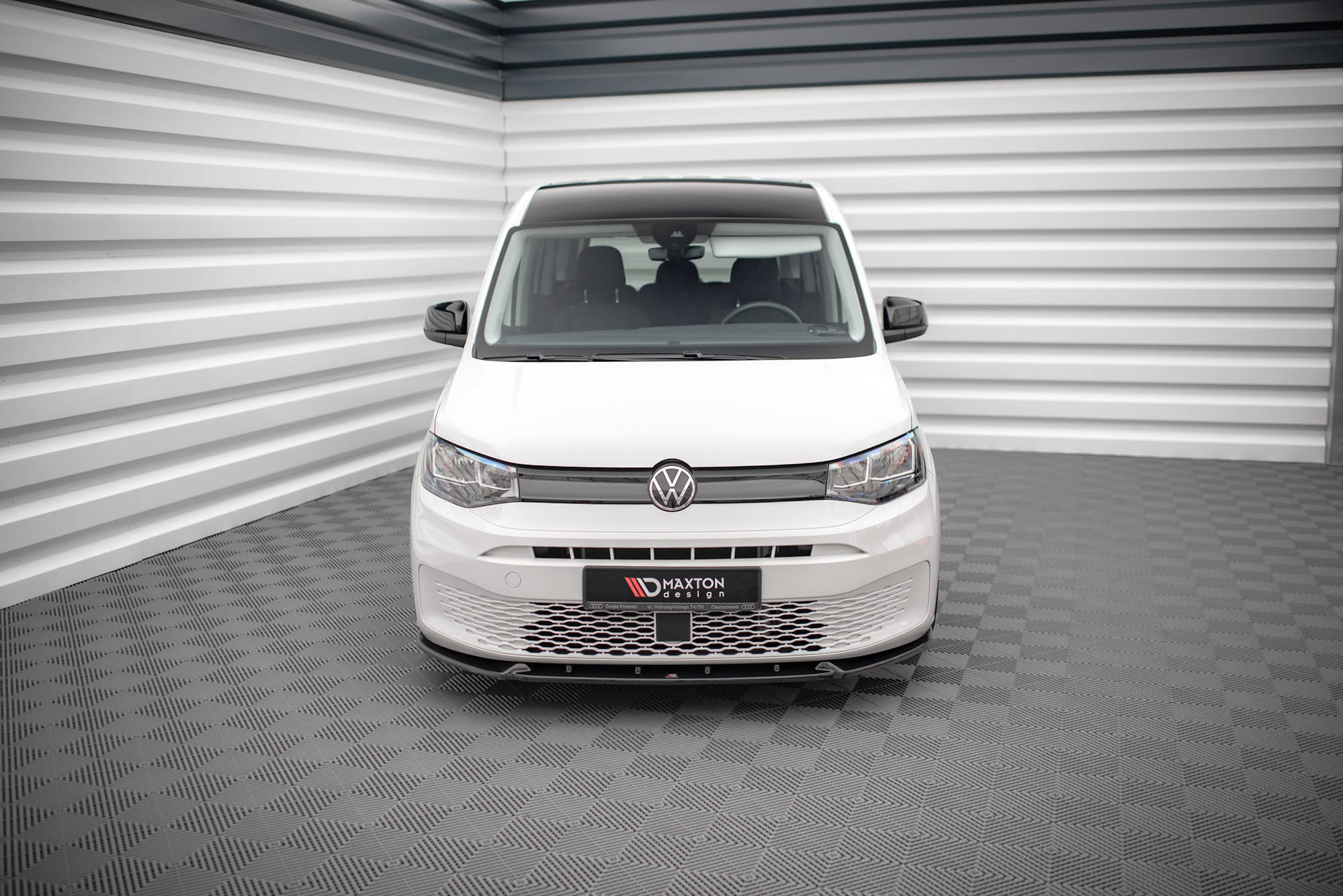 Maxton Design - Frontlippe V2 für VW Caddy Mk5 - Aerowerk.