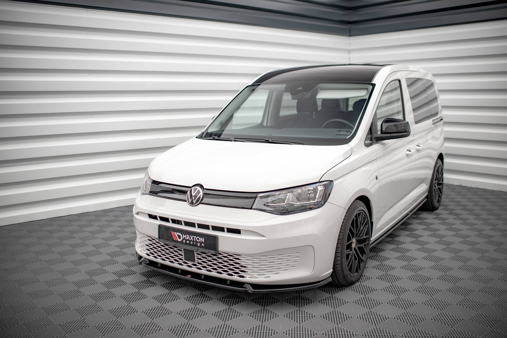 Maxton Design - Frontlippe V2 für VW Caddy Mk5 - Aerowerk.