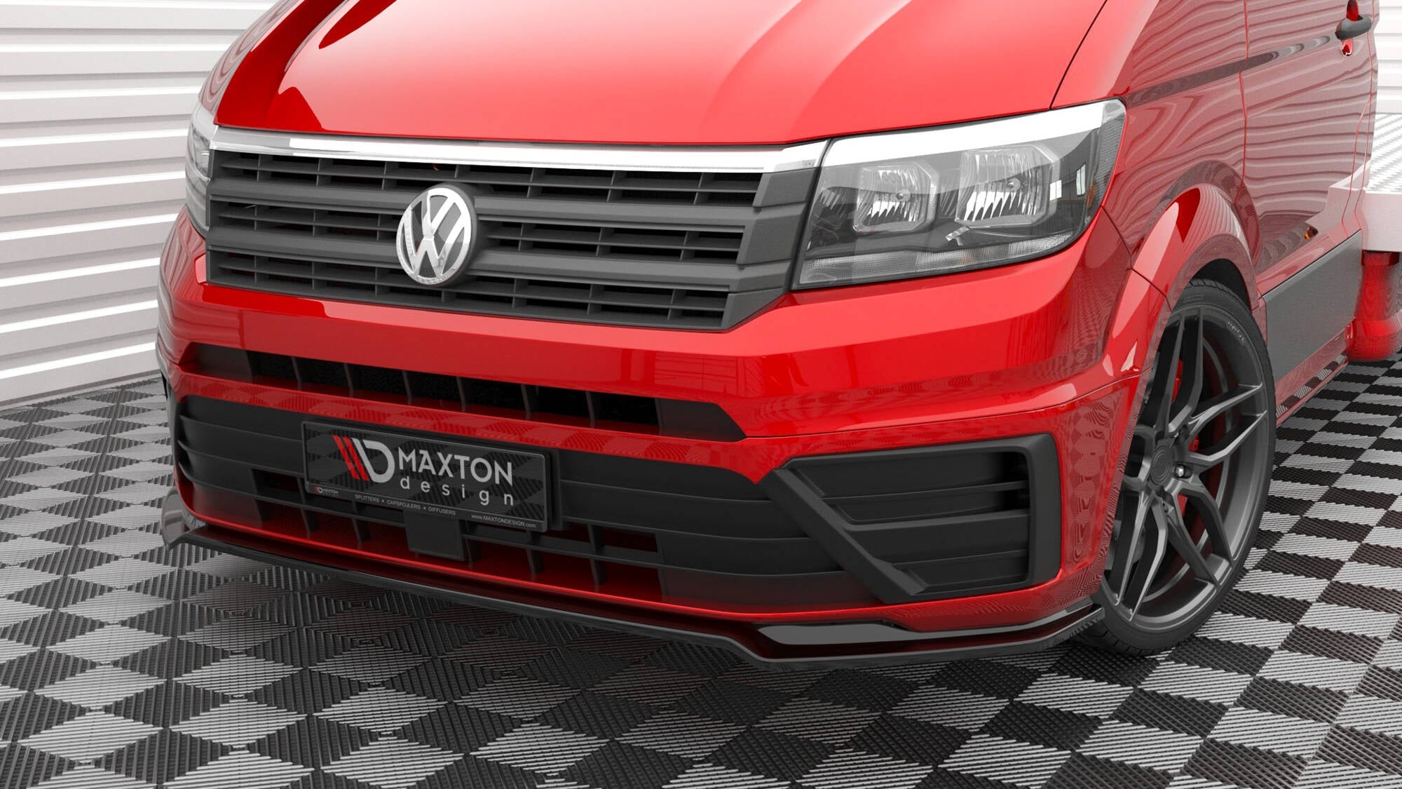 Maxton Design - Frontlippe V2 für VW Crafter Mk2 - Aerowerk.