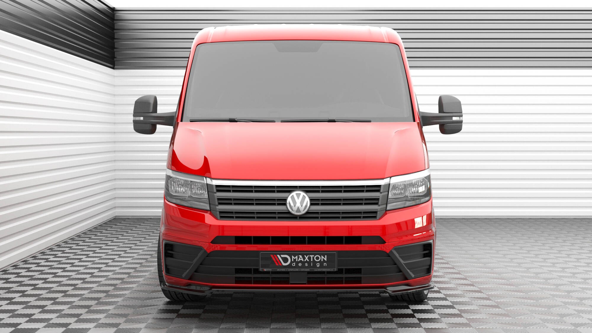 Maxton Design - Frontlippe V2 für VW Crafter Mk2 - Aerowerk.