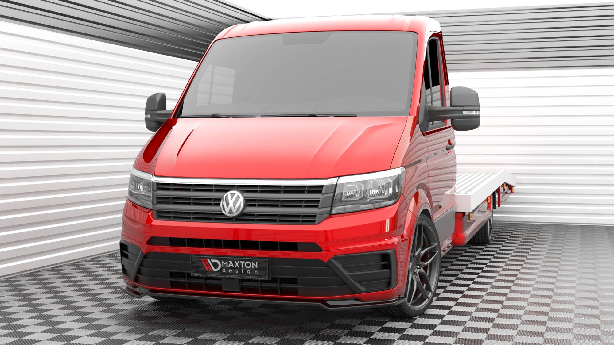 Maxton Design - Frontlippe V2 für VW Crafter Mk2 - Aerowerk.