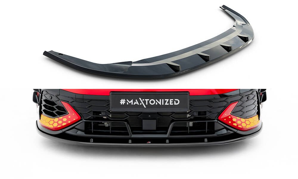 Maxton Design - Frontlippe V2 für VW Golf GTI Clubsport Mk8 Facelift - Aerowerk.