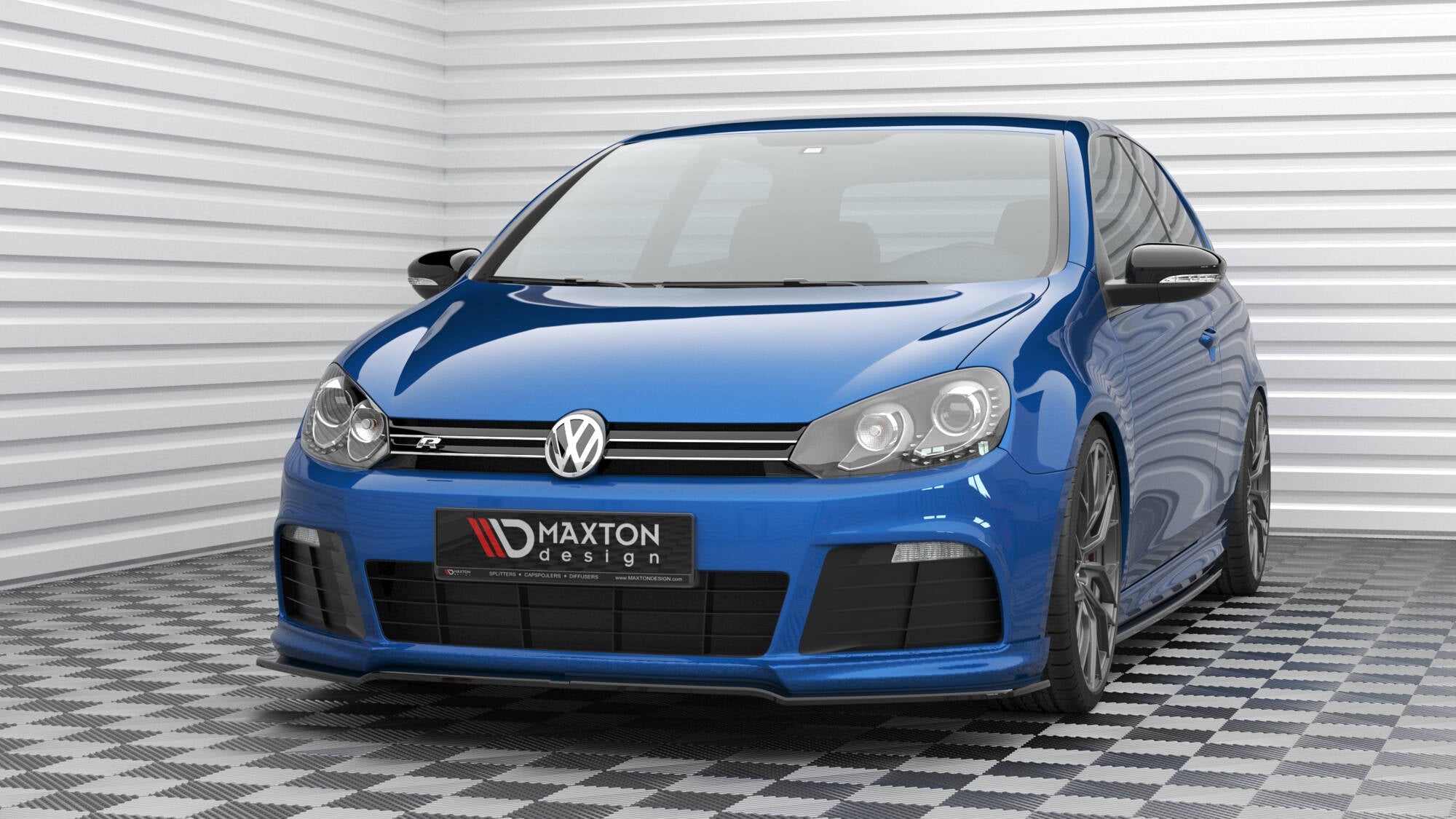 Maxton Design - Frontlippe V2 für VW Golf R Mk6 - Aerowerk.
