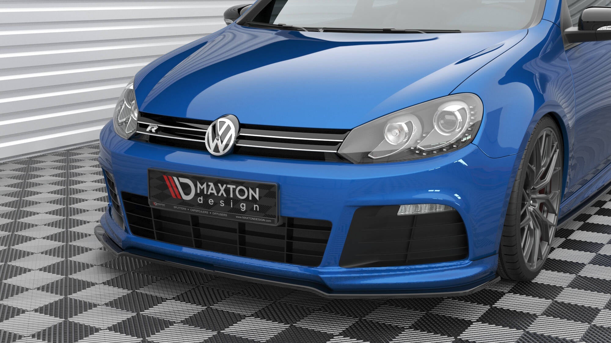 Maxton Design - Frontlippe V2 für VW Golf R Mk6 - Aerowerk.