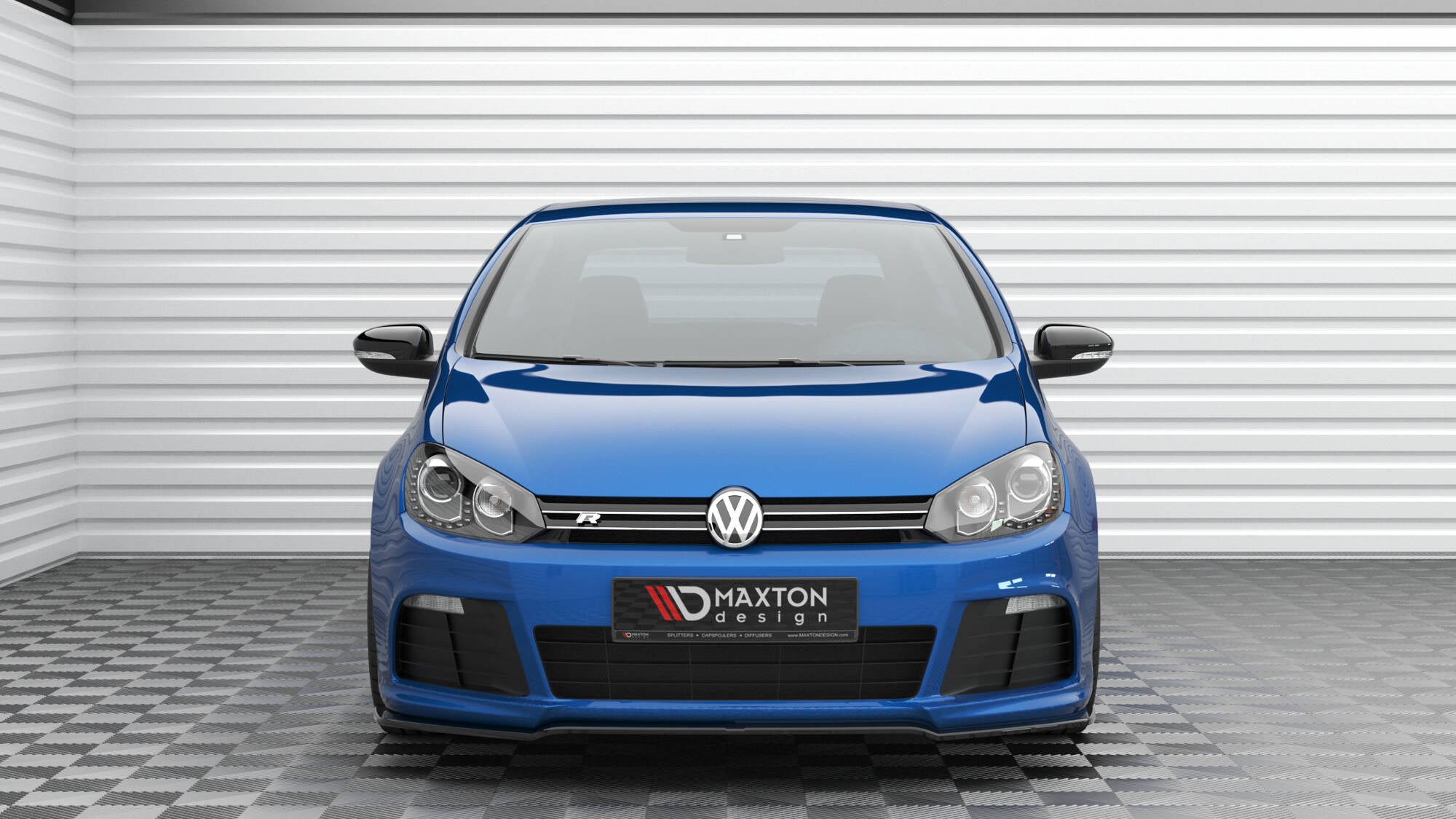 Maxton Design - Frontlippe V2 für VW Golf R Mk6 - Aerowerk.
