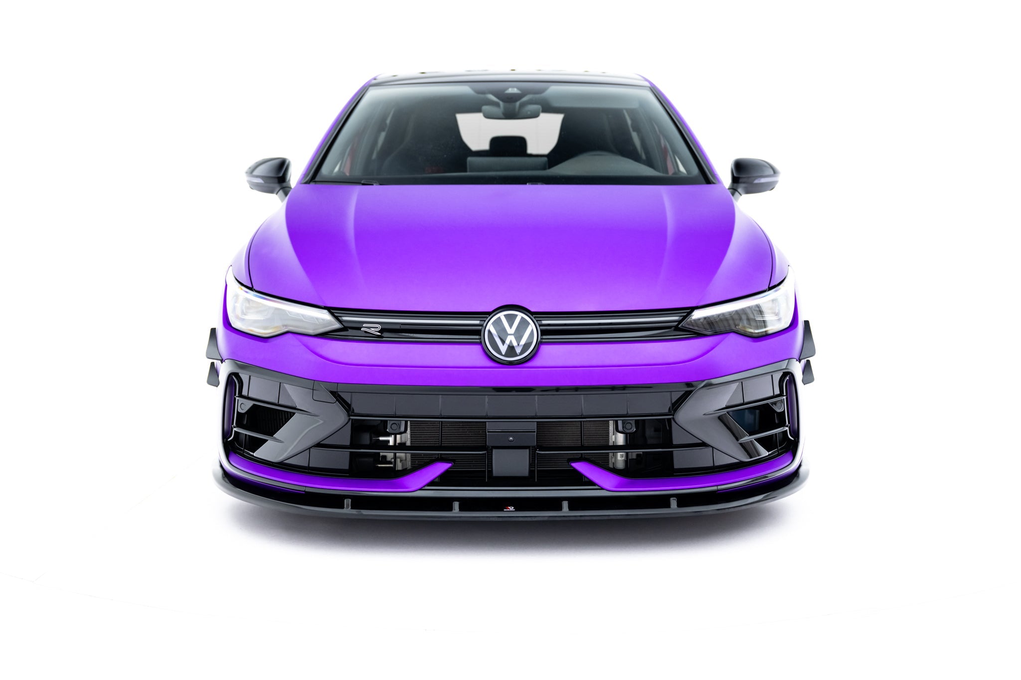 Maxton Design - Frontlippe V2 für VW Golf R Mk8 Facelift - Aerowerk.