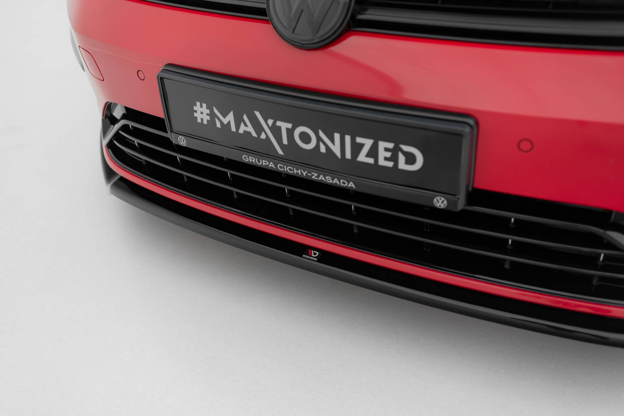 Maxton Design - Frontlippe V2 für VW Golf R / R - Line Mk7 Facelift - Aerowerk.