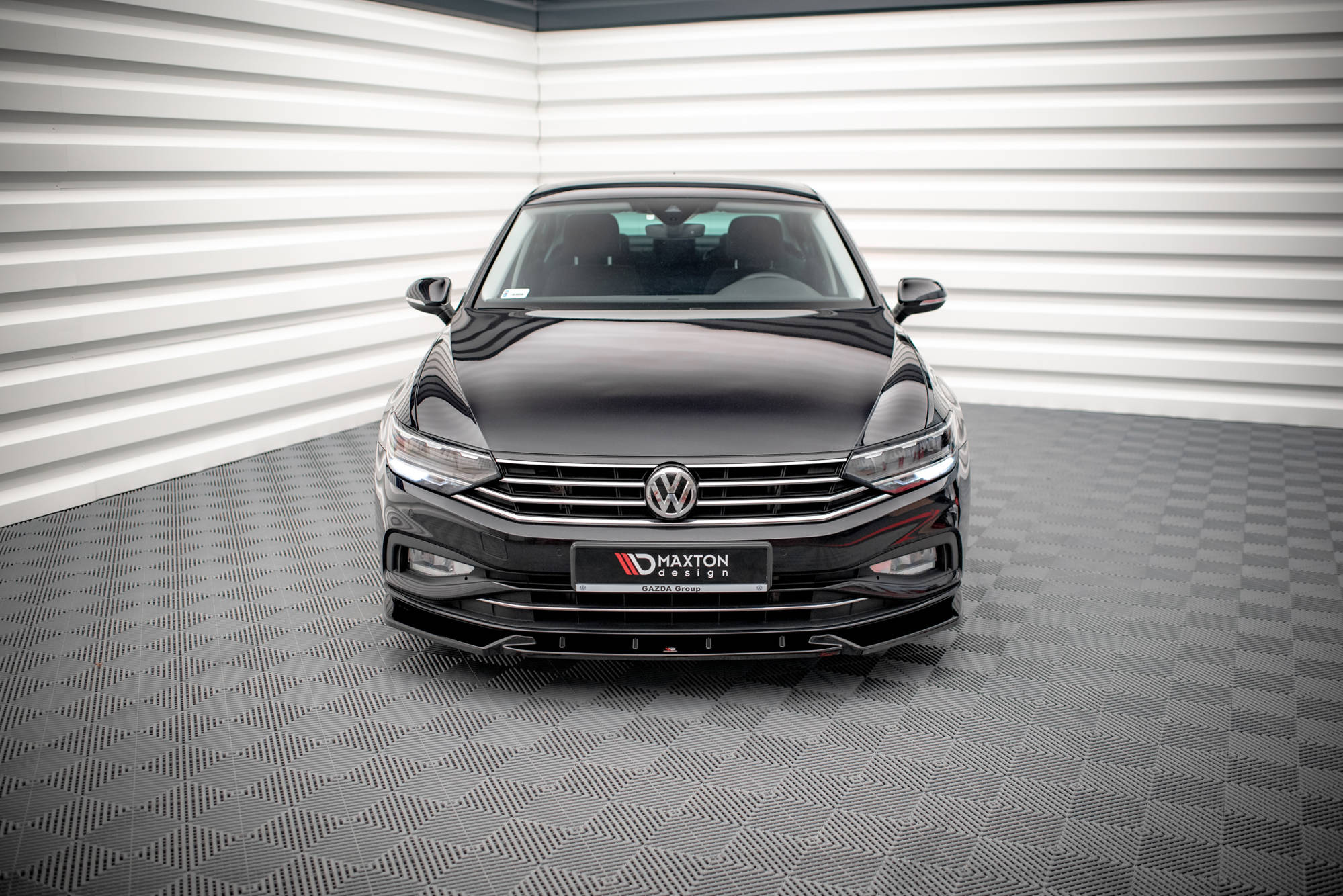 Maxton Design - Frontlippe V2 für VW Passat B8 Facelift - Aerowerk.