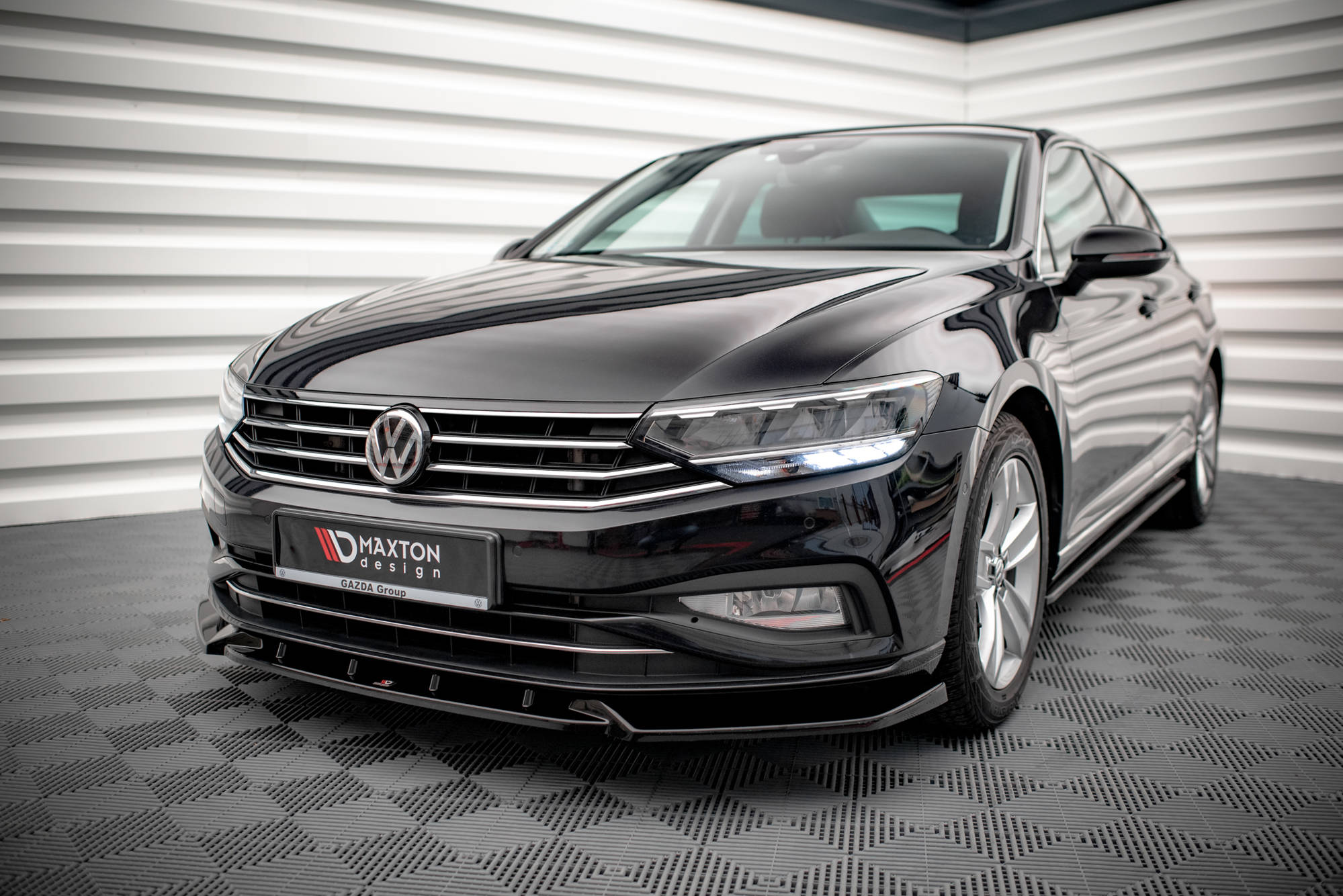 Maxton Design - Frontlippe V2 für VW Passat B8 Facelift - Aerowerk.
