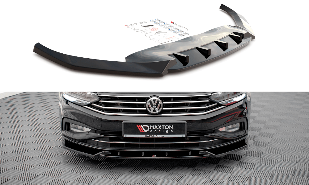 Maxton Design - Frontlippe V2 für VW Passat B8 Facelift - Aerowerk.