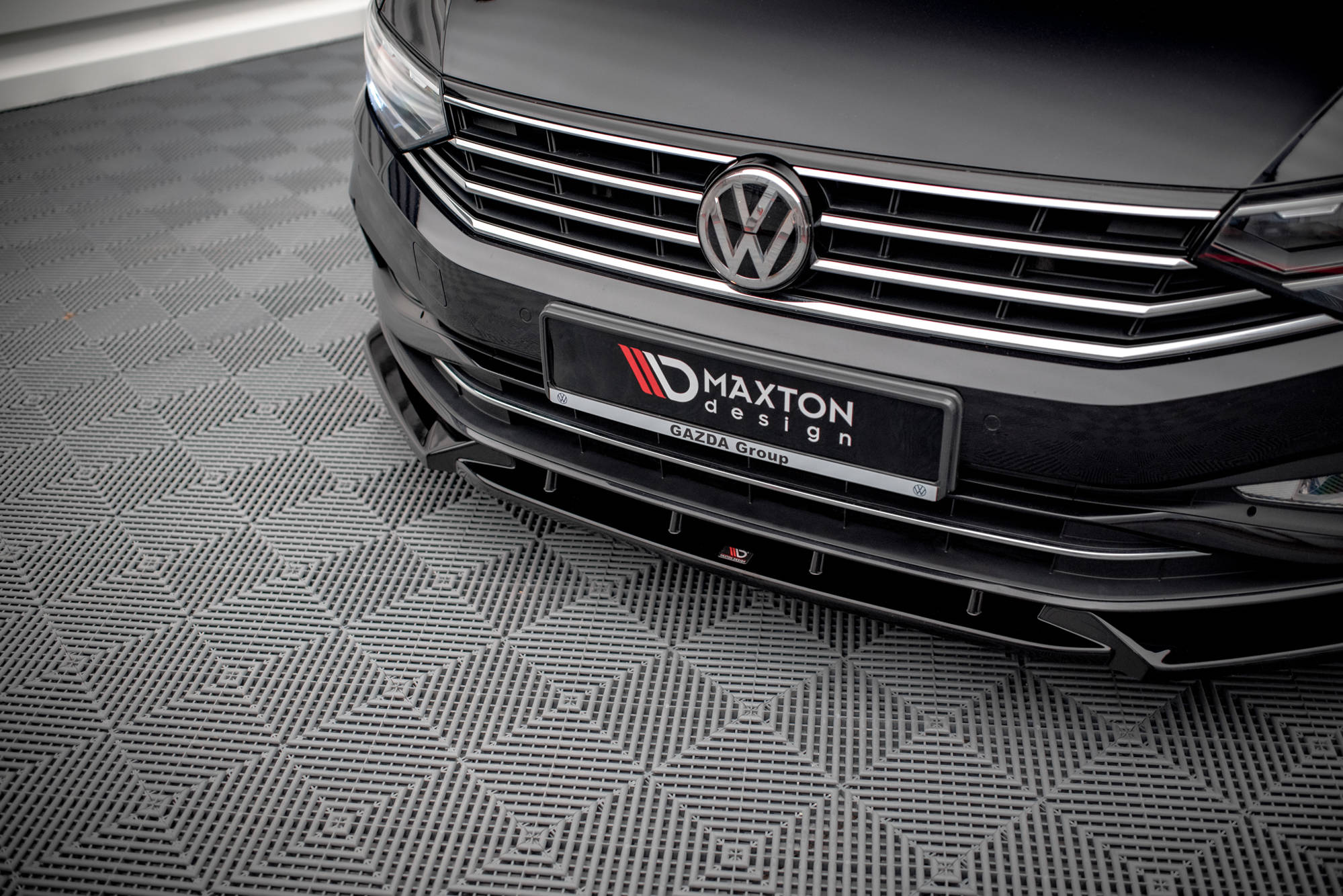 Maxton Design - Frontlippe V2 für VW Passat B8 Facelift - Aerowerk.