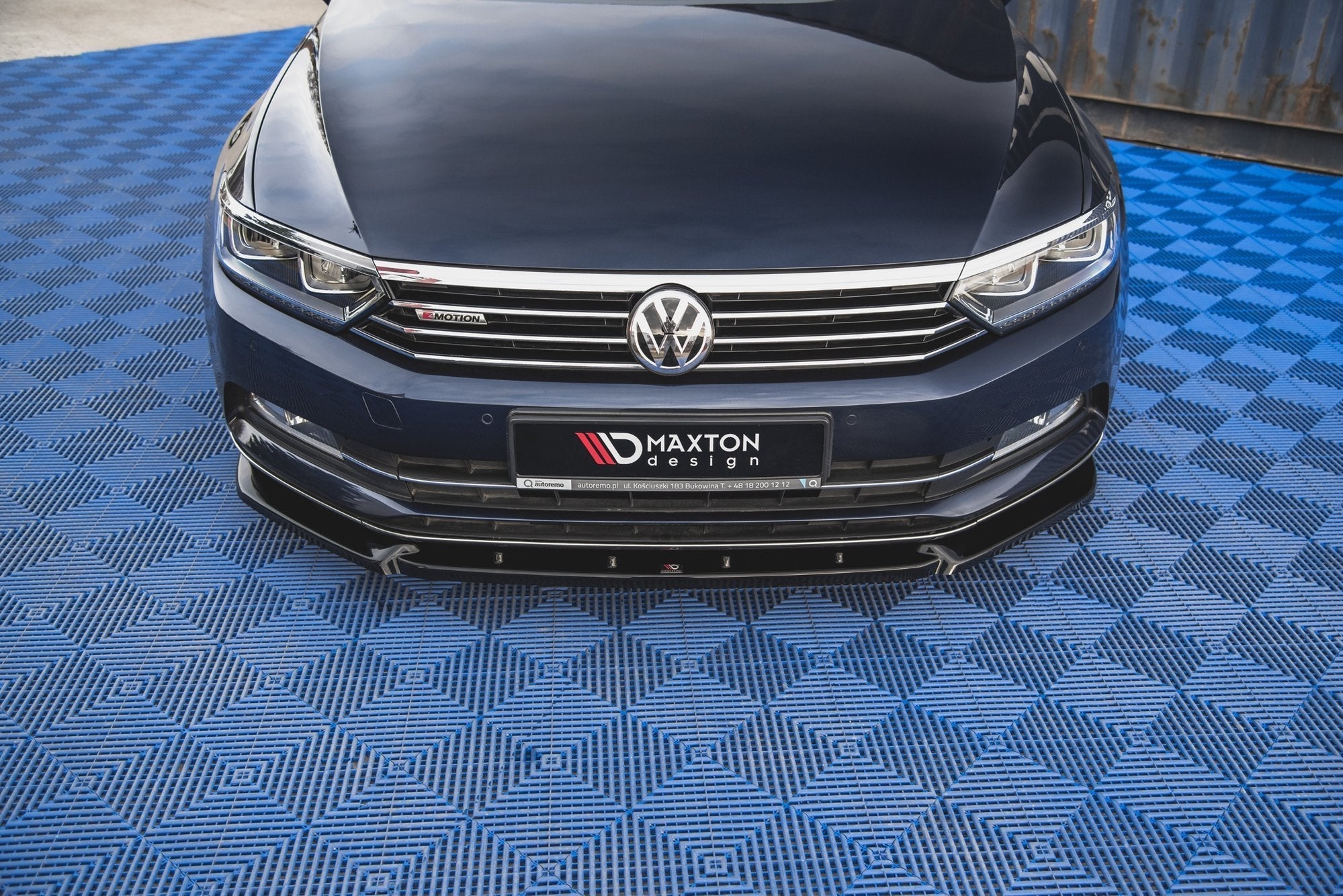 Maxton Design - Frontlippe V2 für VW Passat B8 - Aerowerk.
