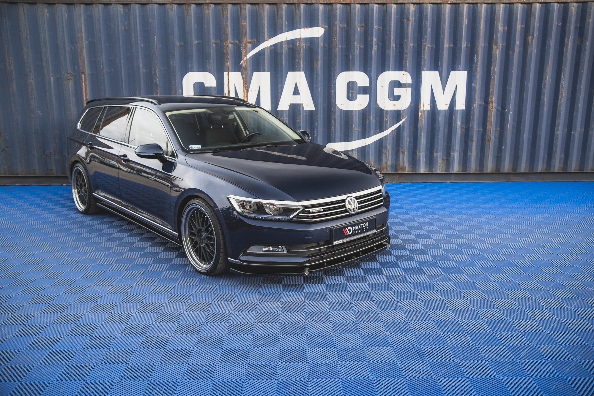 Maxton Design - Frontlippe V2 für VW Passat B8 - Aerowerk.