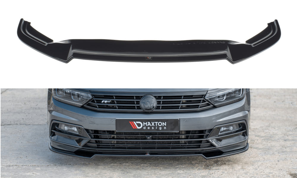 Maxton Design - Frontlippe V2 für VW Passat R - Line B8 - Aerowerk.