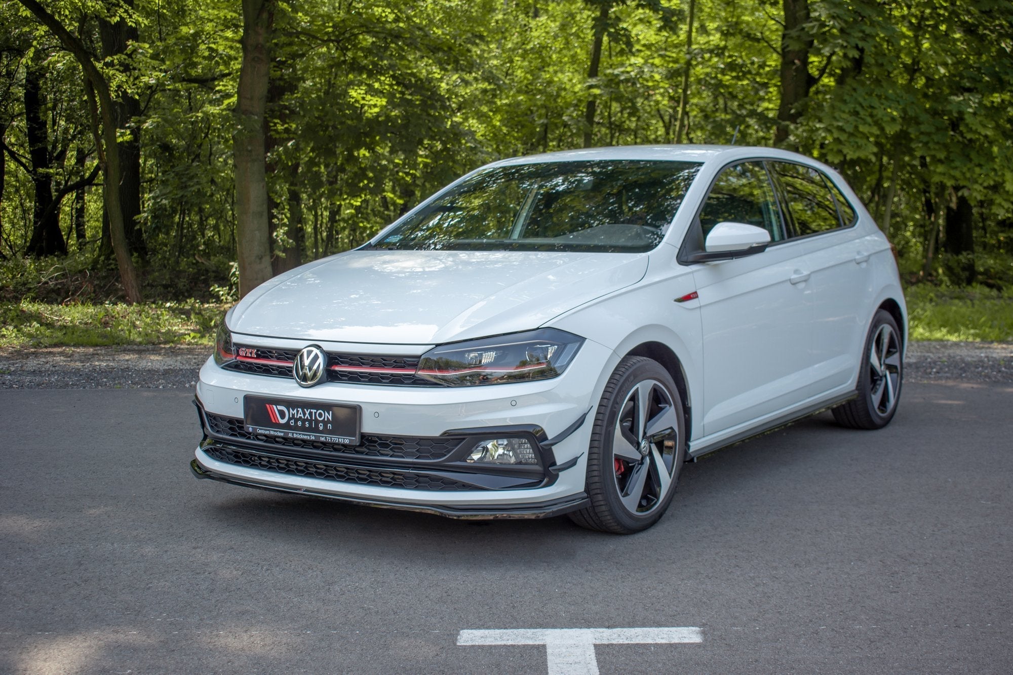 Maxton Design - Frontlippe V2 für VW Polo GTI / R - line Mk6 - Aerowerk.