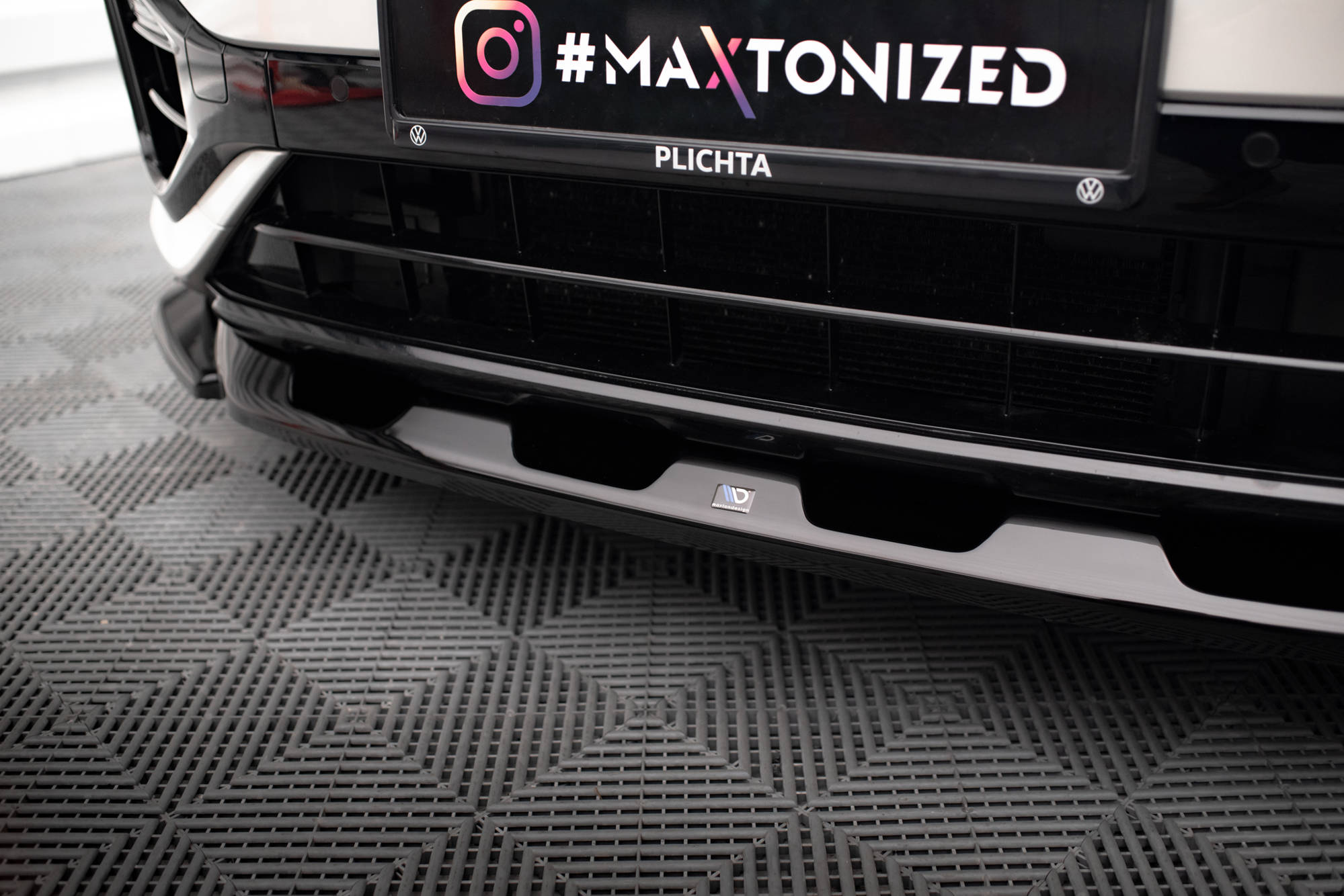 Maxton Design - Frontlippe V2 für VW T - Roc R / R - Line Mk1 Facelift - Aerowerk.