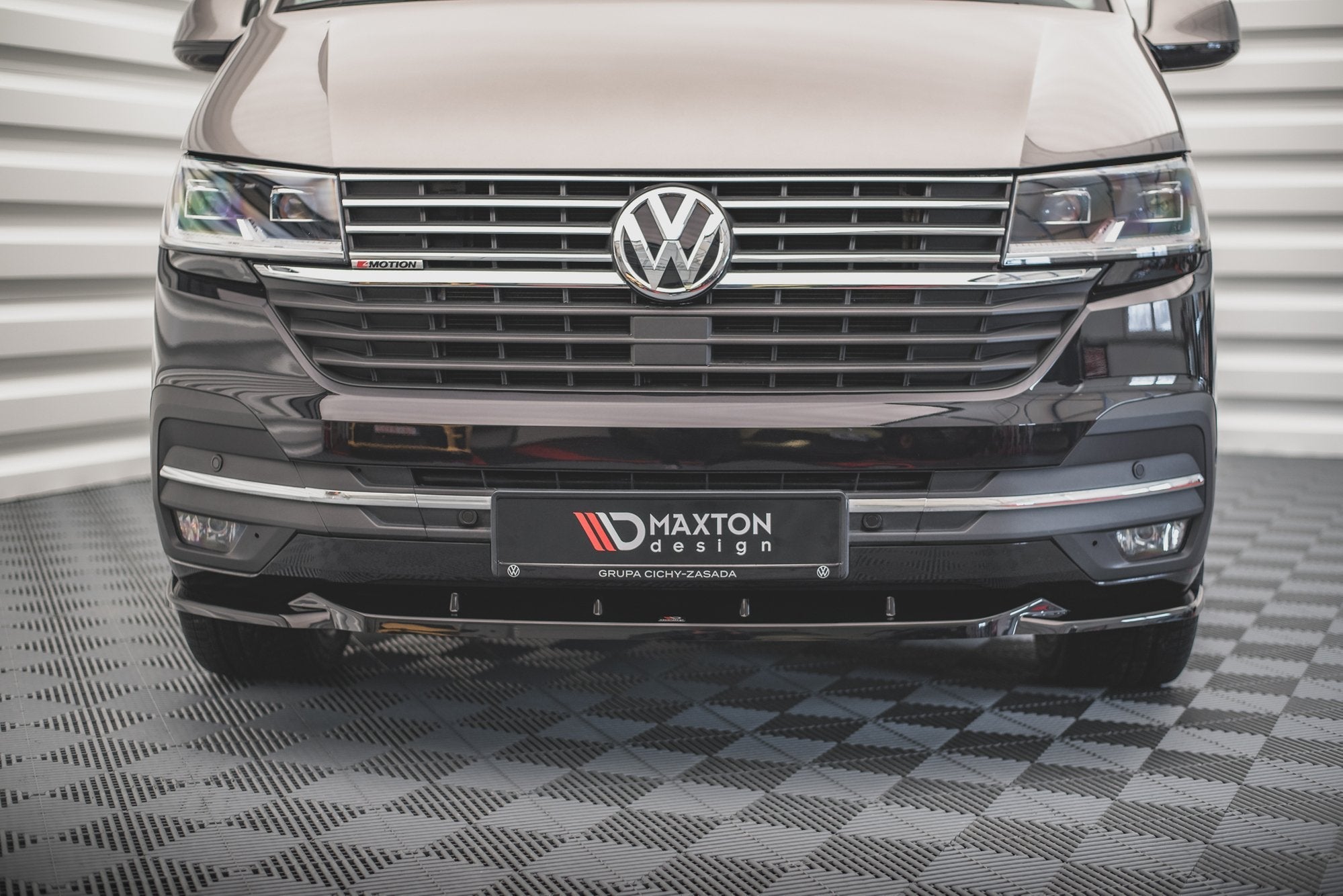 Maxton Design - Frontlippe V2 für VW T6 Facelift - Aerowerk.