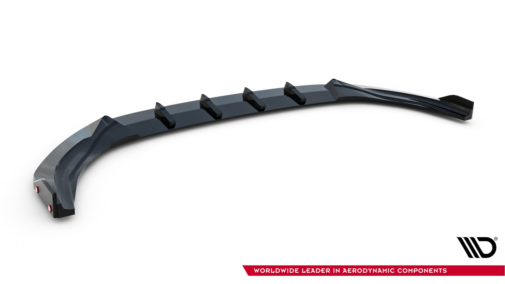 Maxton Design - Frontlippe V3 + Flaps für VW Golf R Mk8 Facelift - Aerowerk.