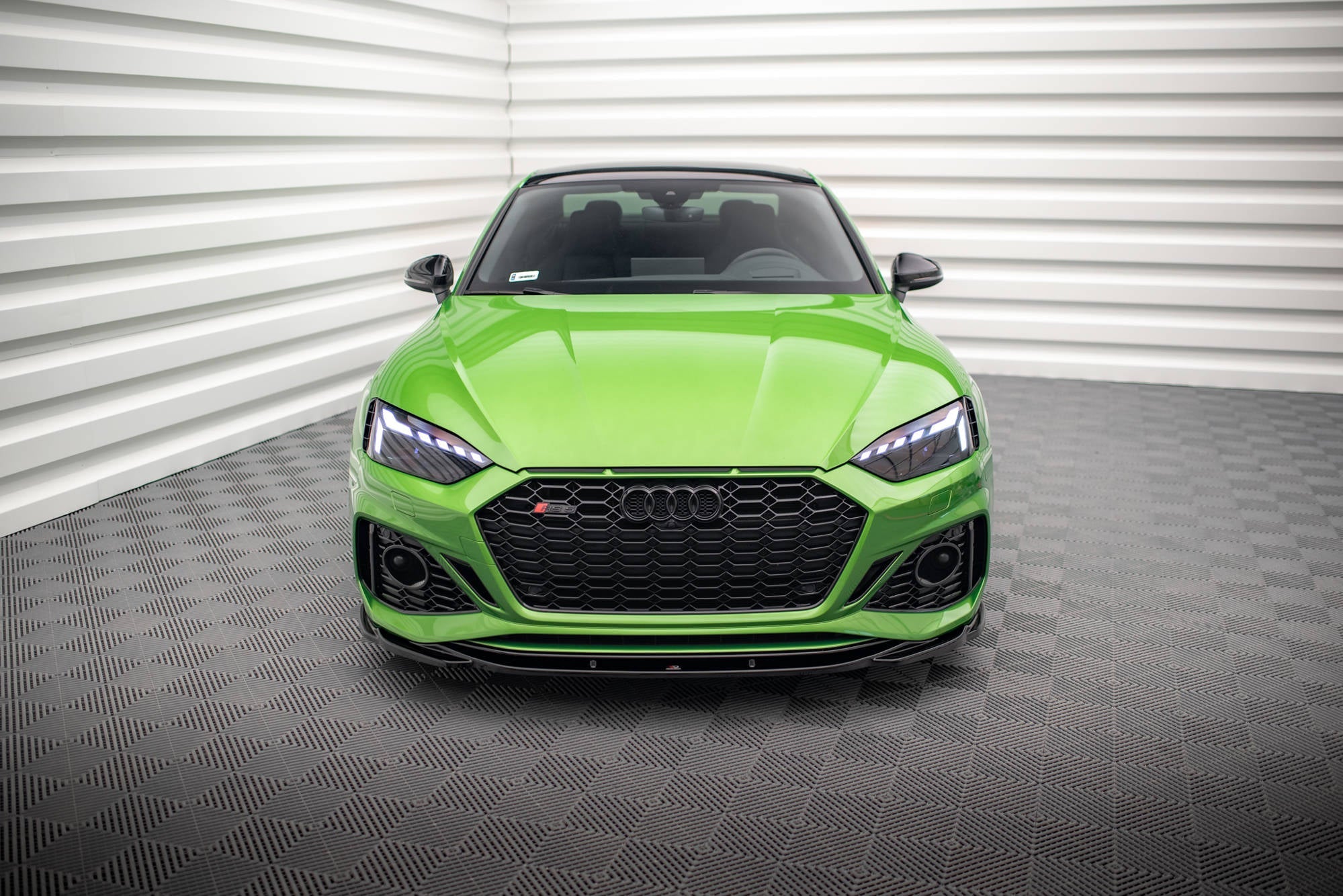 Maxton Design - Frontlippe V3 für Audi RS5 F5 Facelift - Aerowerk.