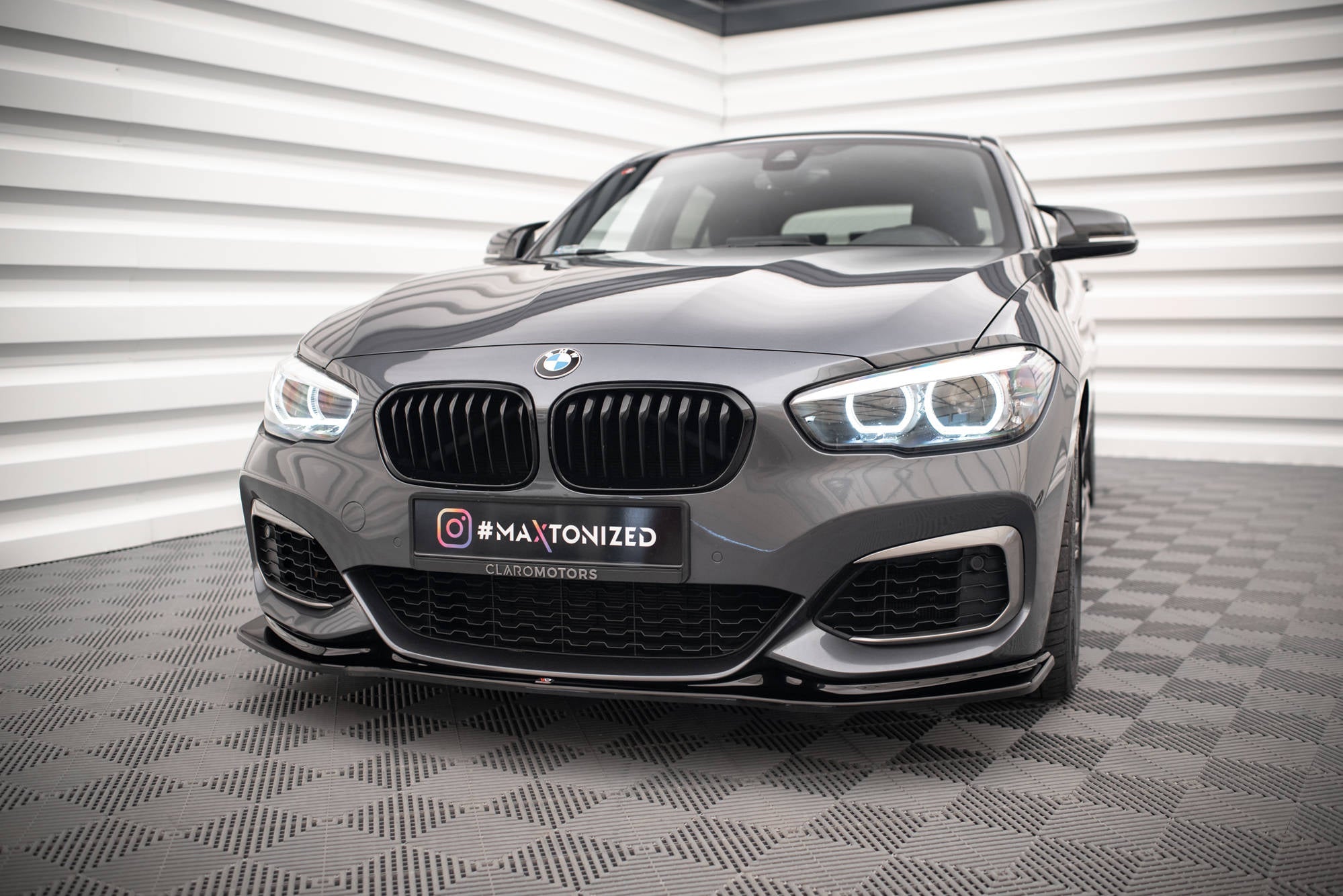 Maxton Design - Frontlippe V3 für BMW 1er F20/F21 M - Power - Aerowerk.