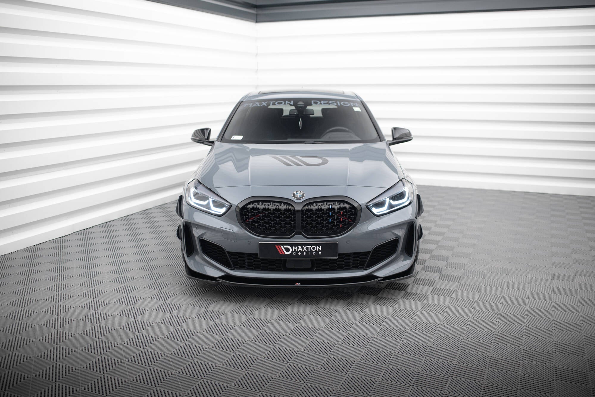 Maxton Design - Frontlippe V3 für BMW 1er M - Paket/ M135i / 128ti F40 - Aerowerk.
