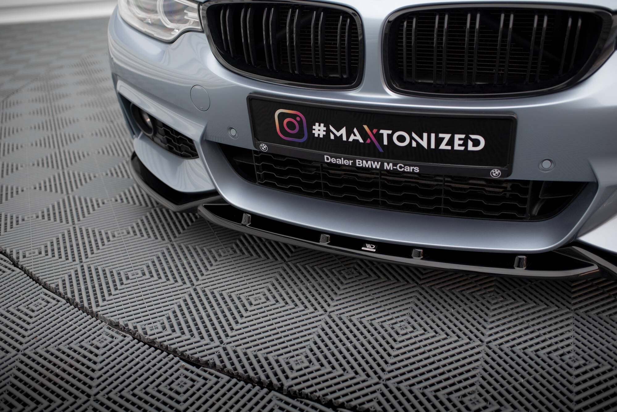 Maxton Design - Frontlippe V.3 für BMW 4er Coupe / Gran Coupe / Cabrio M - Paket F32 / F36 / F33 - Aerowerk.