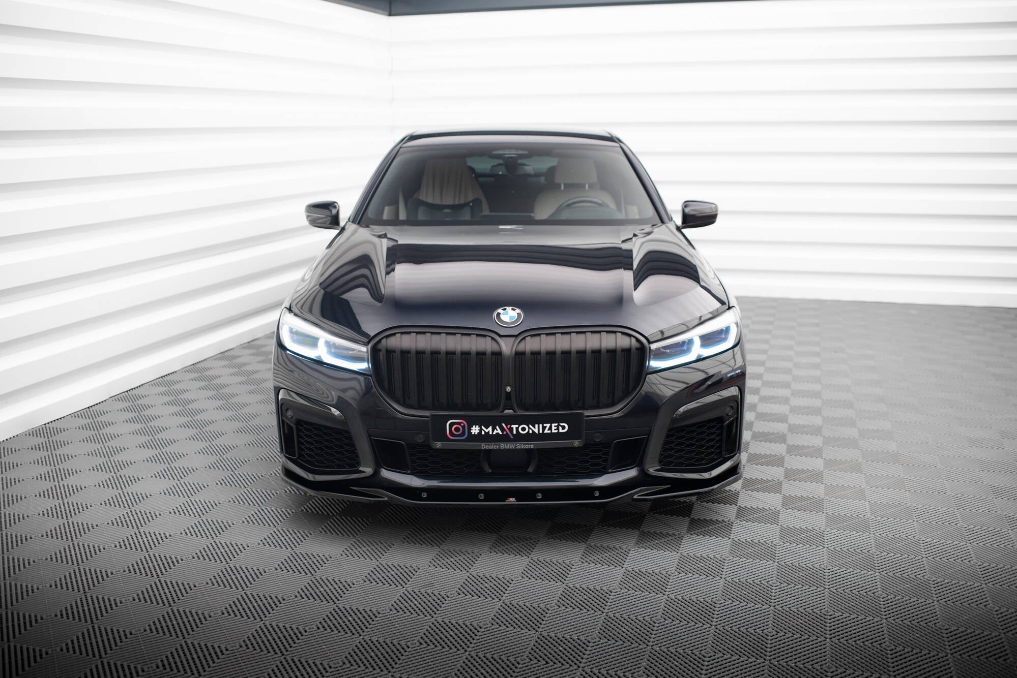 Maxton Design - Frontlippe V.3 für BMW 7er M - Paket G11 / G12 Facelift - Aerowerk.
