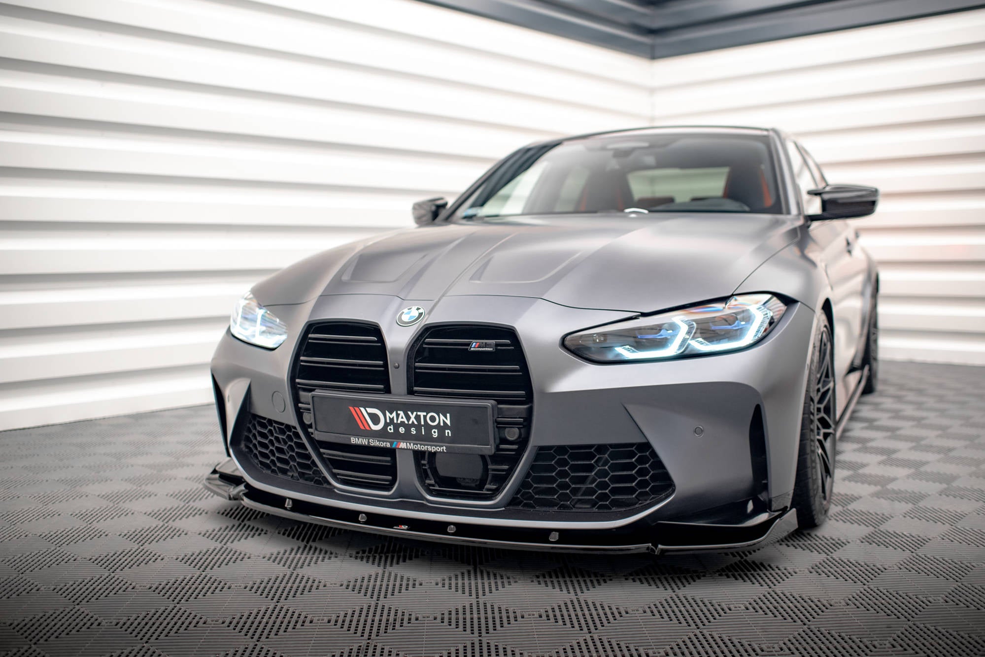 Maxton Design - Frontlippe V.3 für BMW M3 / M4 Limousine / Touring G80 / G81 /G82 - Aerowerk.