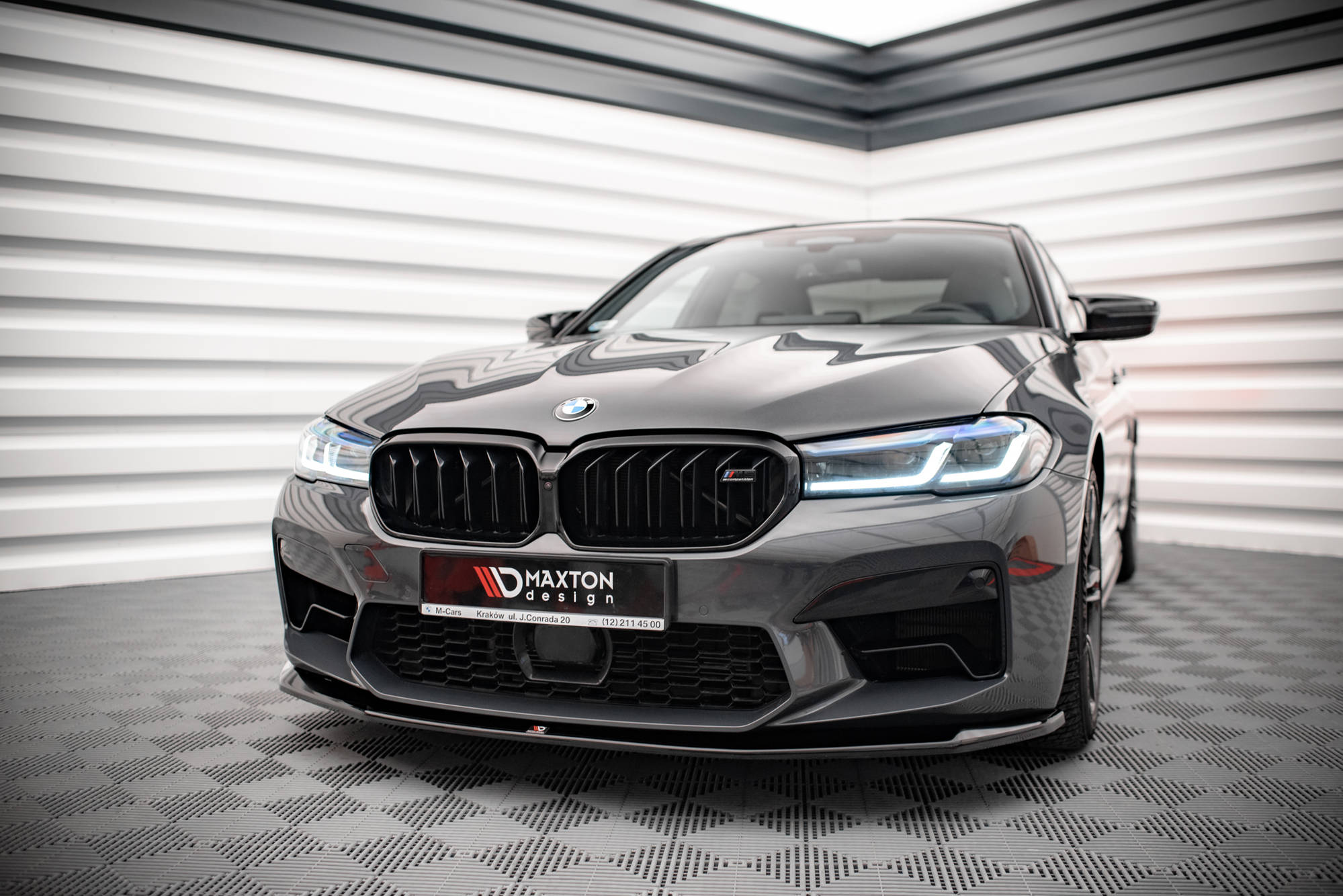 Maxton Design - Frontlippe V.3 für BMW M5 F90 Facelift - Aerowerk.