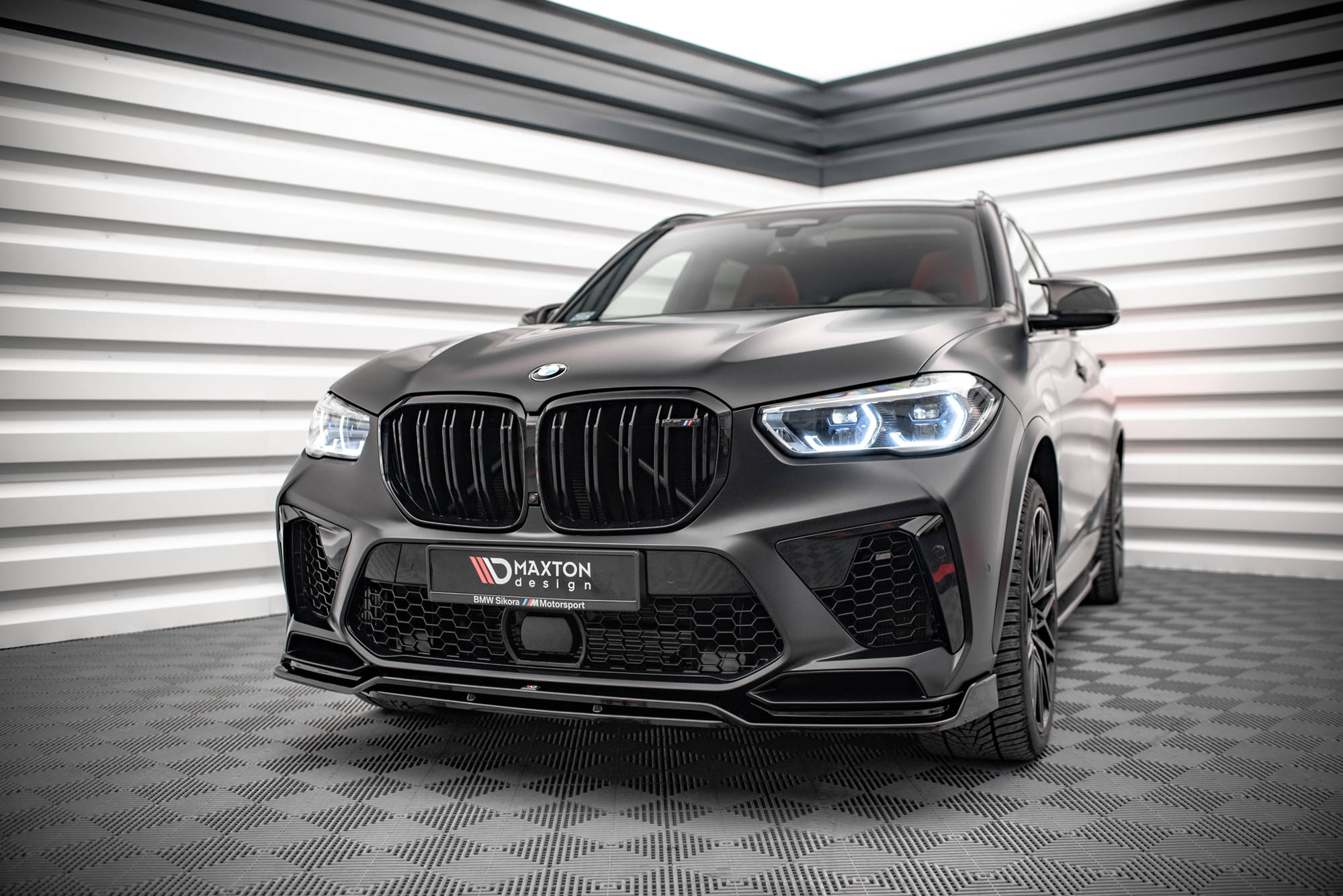 Maxton Design - Frontlippe V3 für BMW X5M F95 - Aerowerk.