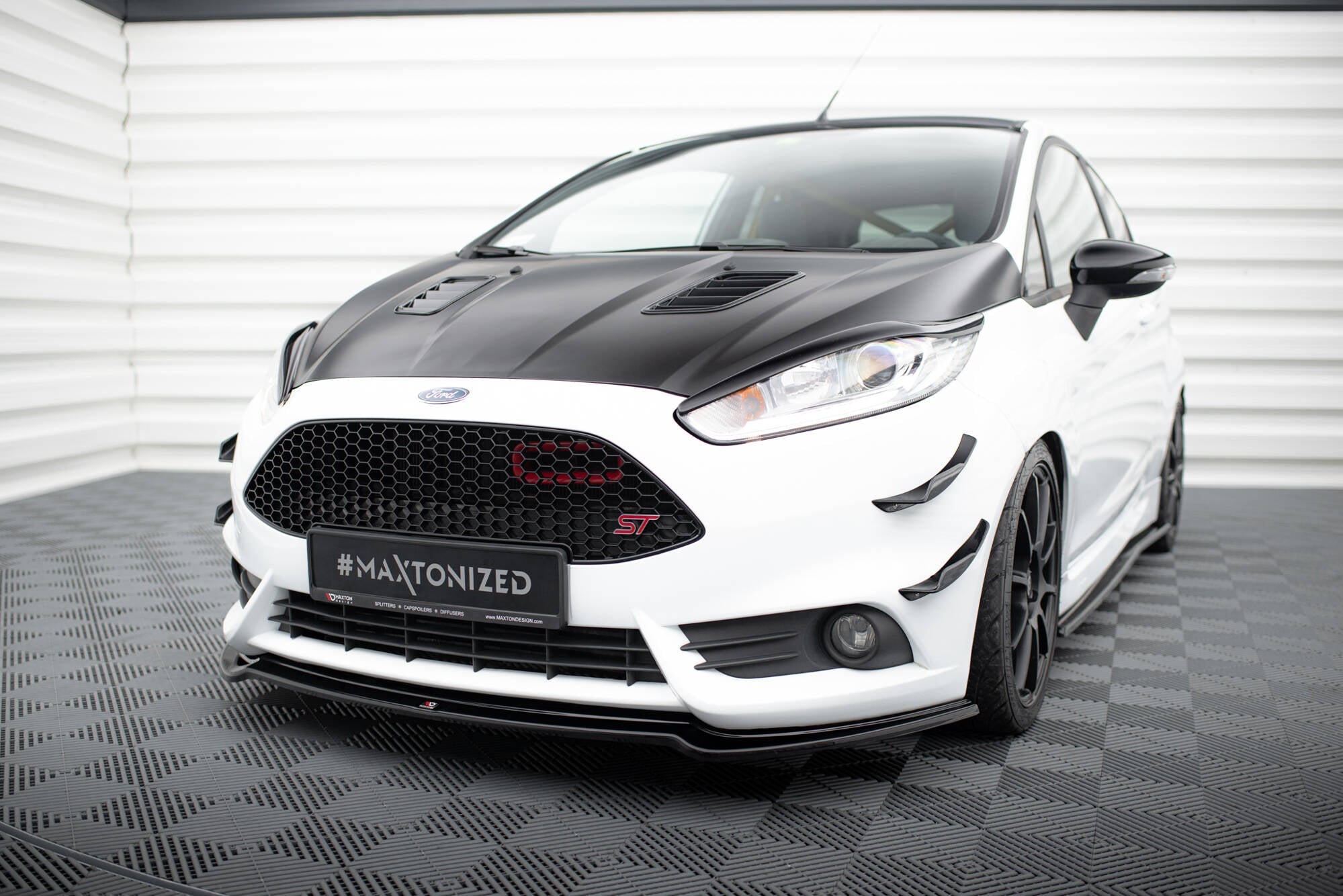 Maxton Design - Frontlippe V3 für Ford Fiesta ST Mk7 FL - Aerowerk.