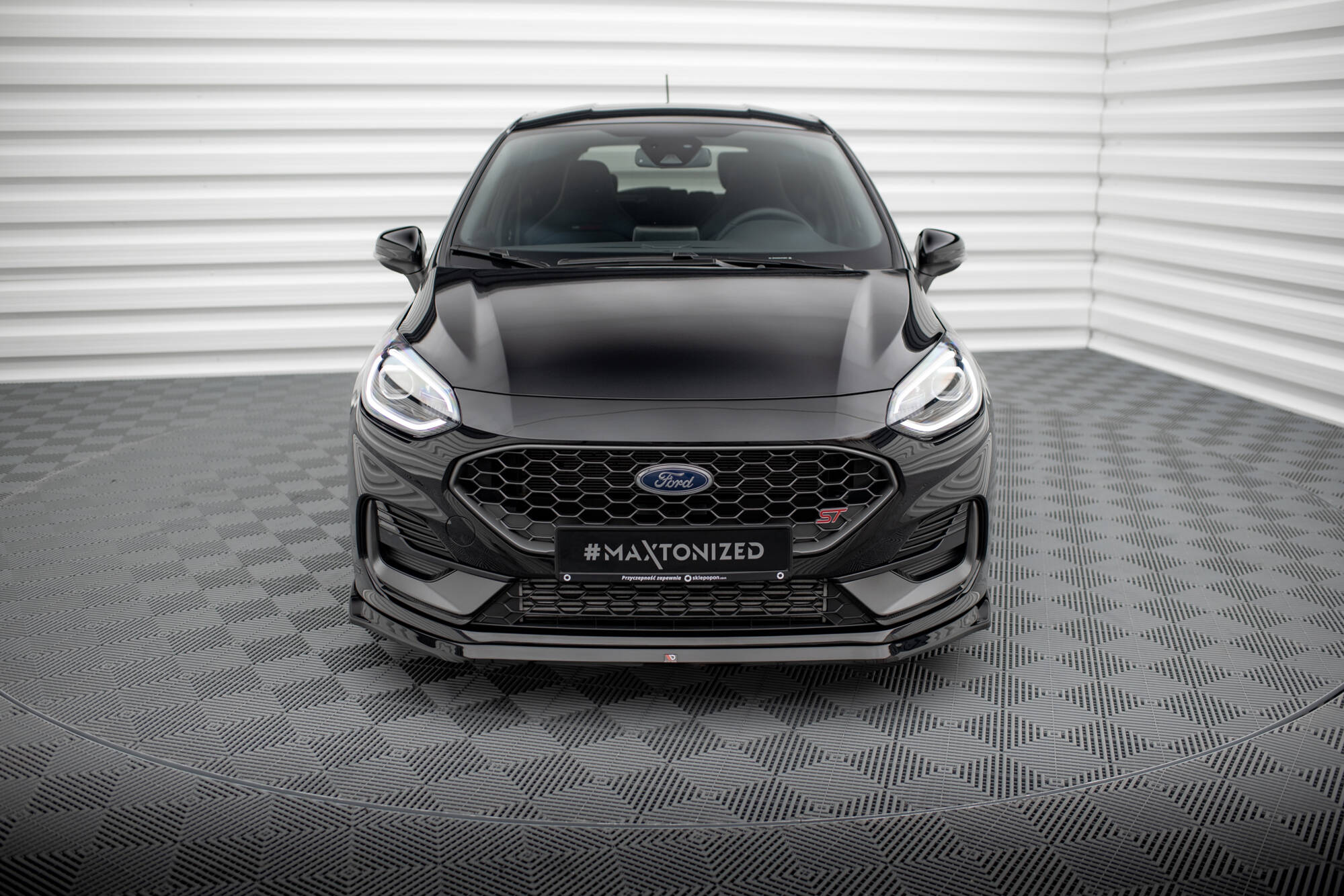 Maxton Design - Frontlippe V3 für Ford Fiesta ST / ST - line Mk8 Facelift - Aerowerk.