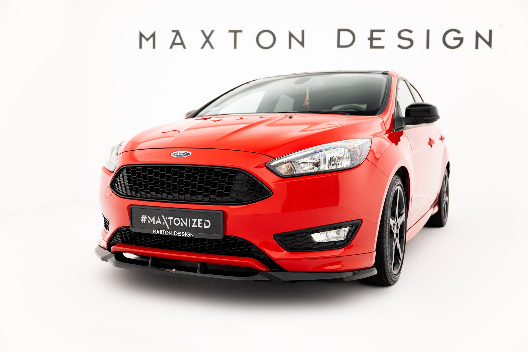 Maxton Design - Frontlippe V3 für Ford Focus ST - Line Mk3 Facelift - Aerowerk.