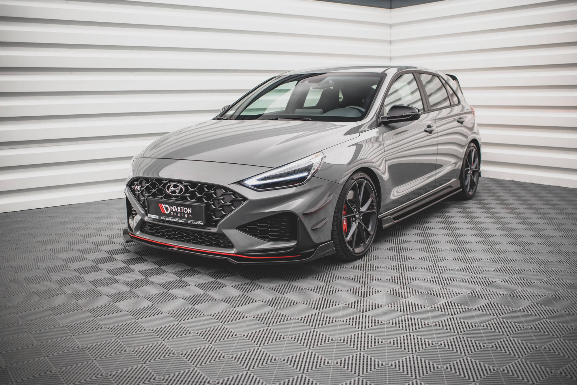 Maxton Design - Frontlippe V3 für Hyundai I30 N / I30 N - Line Hatchback/Fastback Mk3 Facelift - Aerowerk.