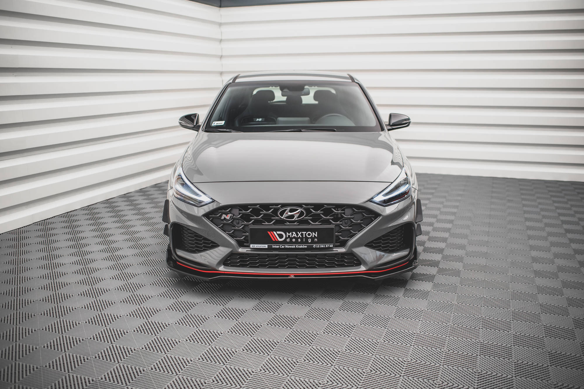 Maxton Design - Frontlippe V3 für Hyundai I30 N / I30 N - Line Hatchback/Fastback Mk3 Facelift - Aerowerk.