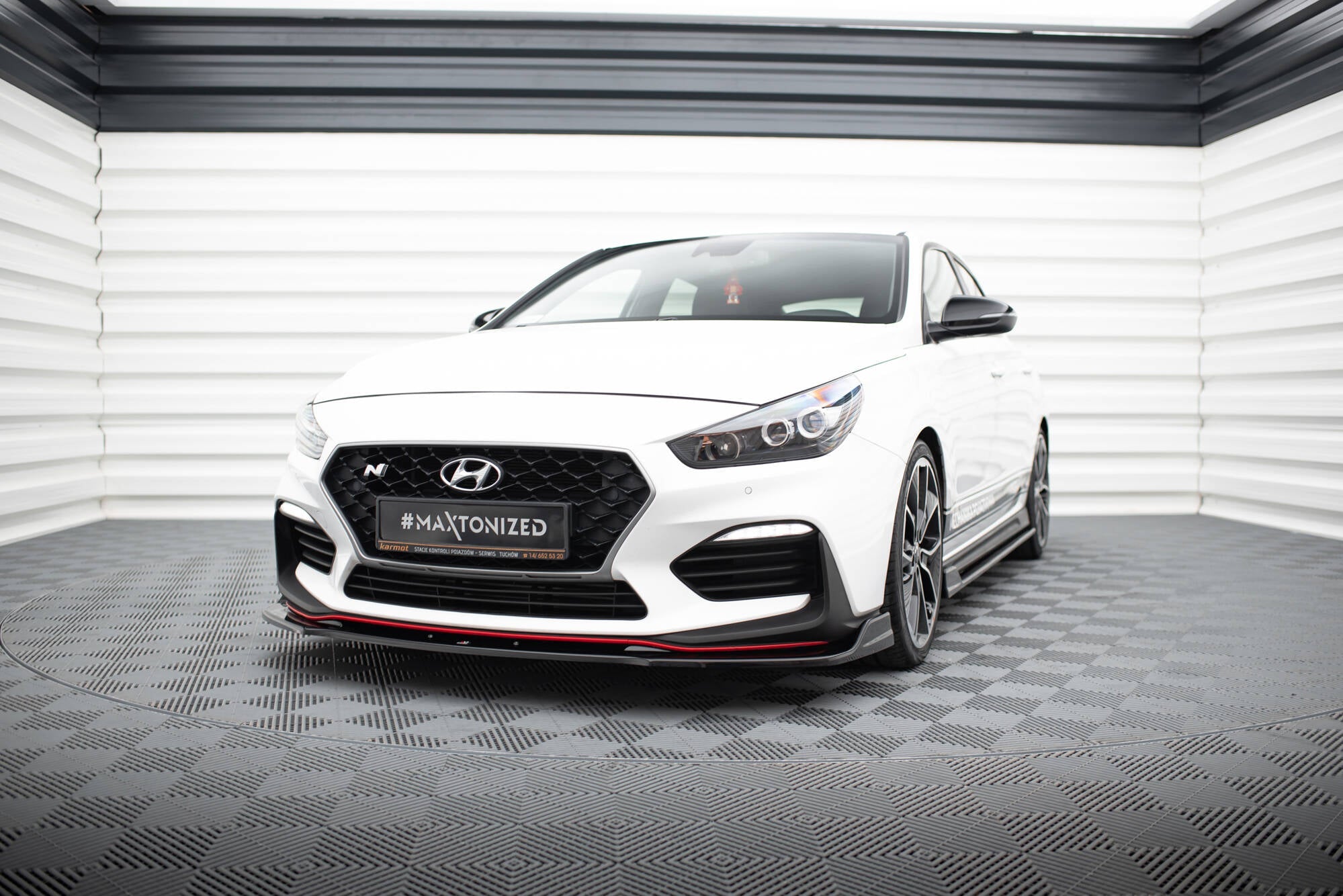 Maxton Design - Frontlippe V3 für Hyundai I30 N Mk3 Hatchback/ Fastback - Aerowerk.