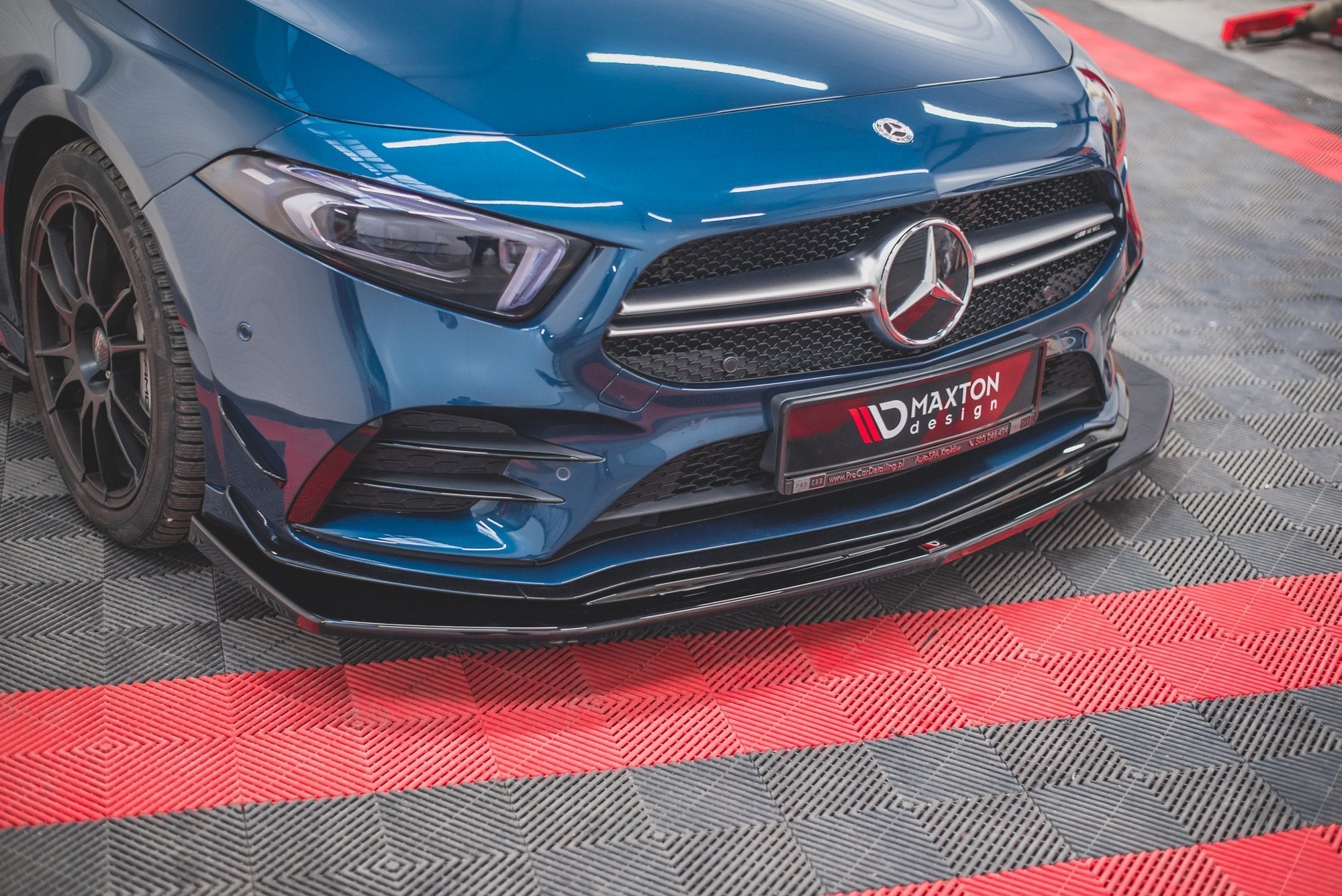 Maxton Design - Frontlippe V3 für Mercedes A35 AMG Aero W177 - Aerowerk.