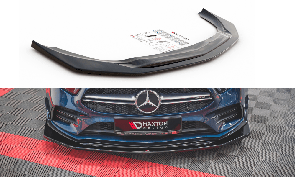 Maxton Design - Frontlippe V3 für Mercedes A35 AMG Aero W177 - Aerowerk.