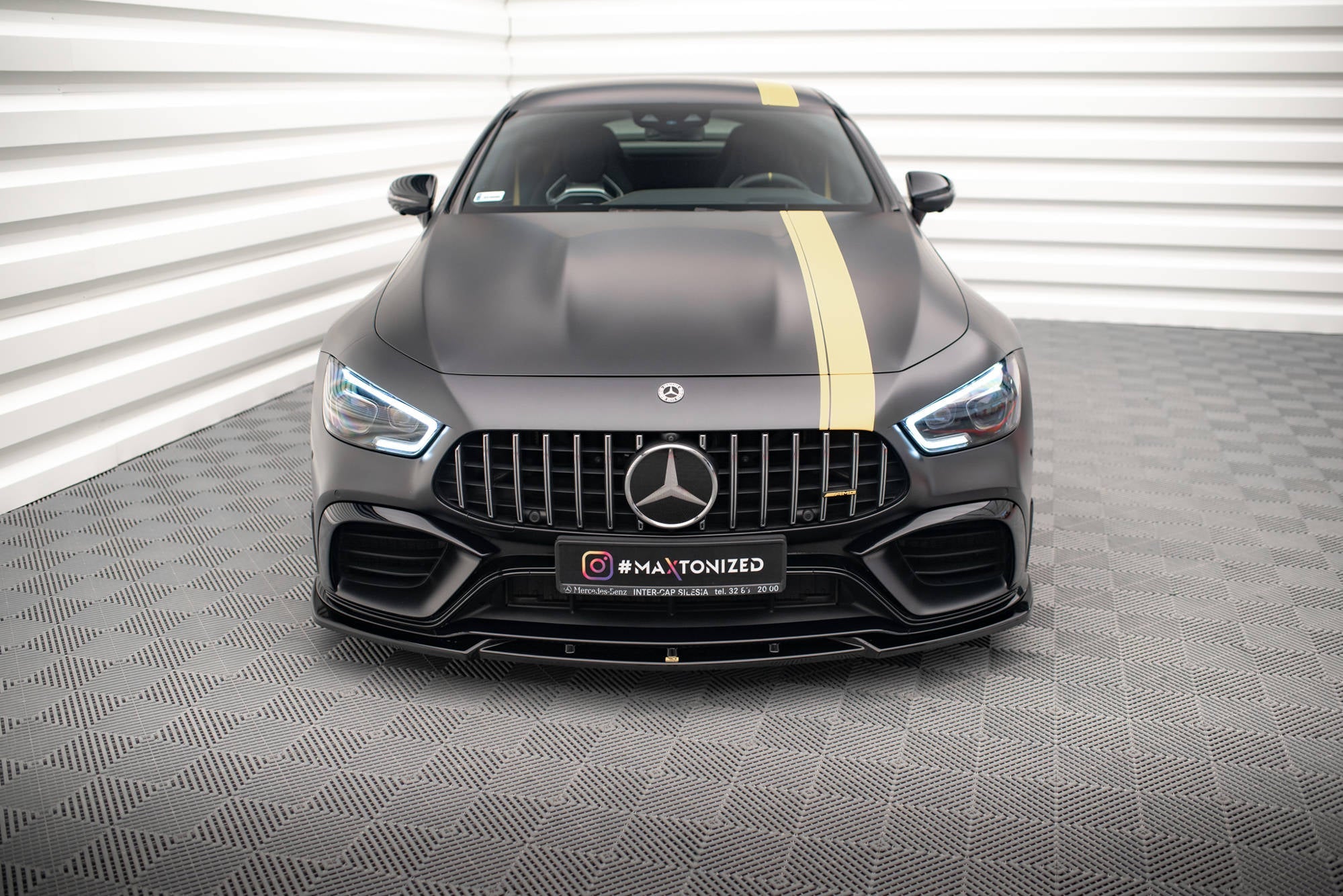 Maxton Design - Frontlippe V3 für Mercedes - AMG GT 63S 4 - Door Coupe Aero - Aerowerk.